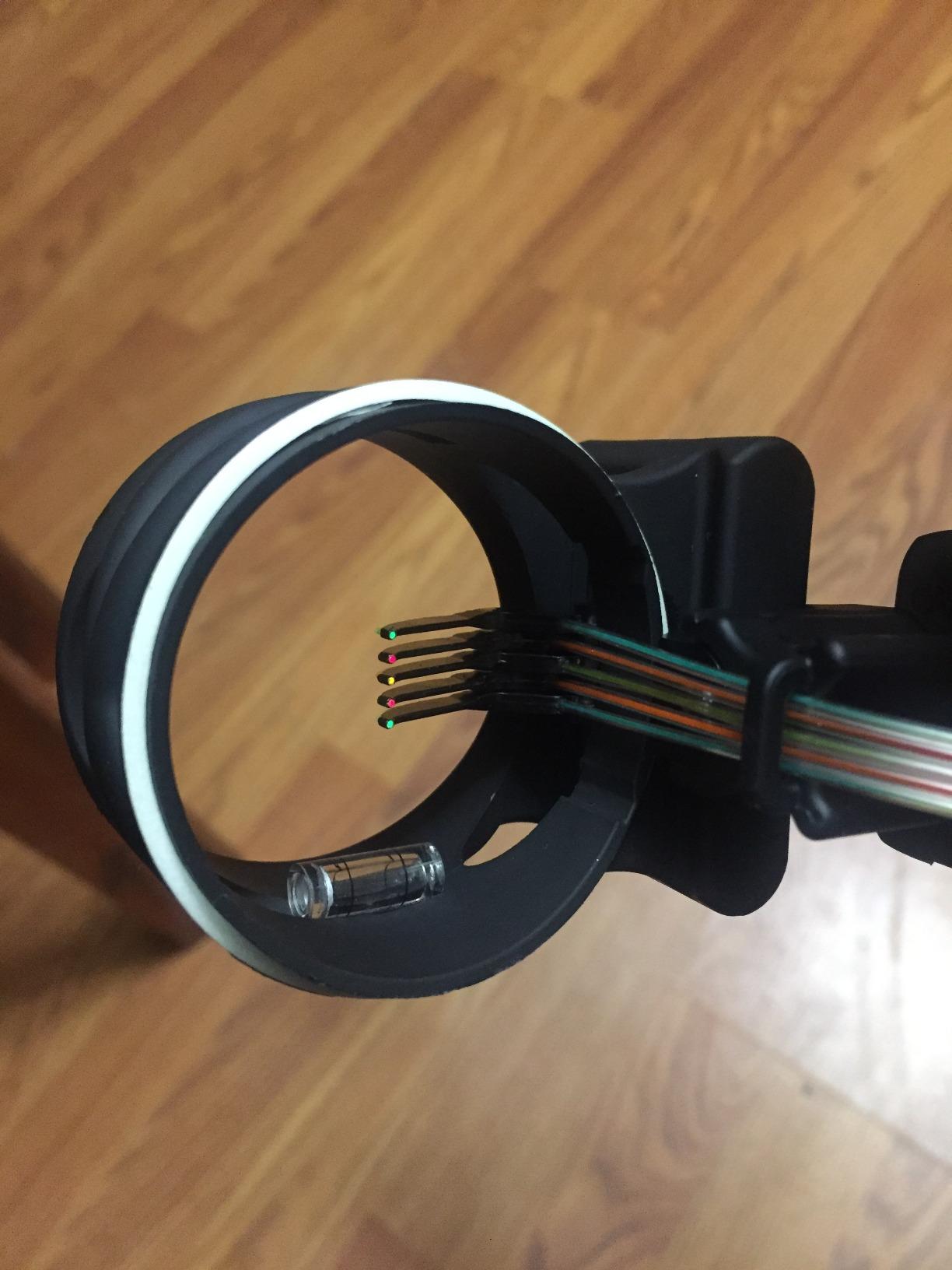 Truglo 5-Pin Carbon Xtreme Archery Sight, Black customer photo 1