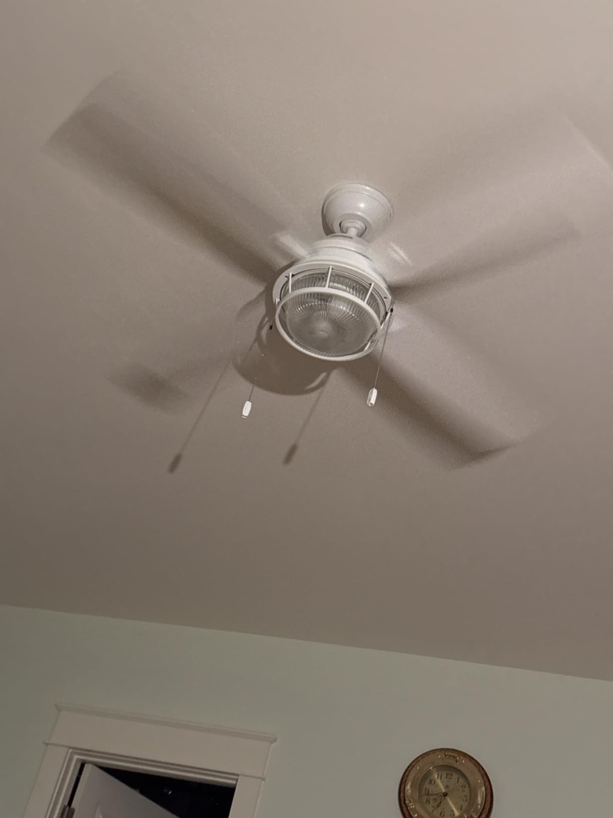 Hunter Ocala, Outdoor or Indoor, Ceiling Fan, Rustic, 52 inch, Noble Bronze | with LED Light and Pull Chain, Standard Mount, 4 Blades, For Living Room, Patio, Porch, Garage, 59214 customer photo 2