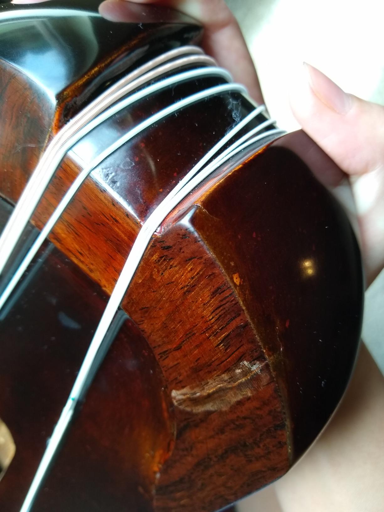 OrientalMusicSanctuary Reclaimed Century Old Fir Guqin for Performers - 7 String Chinese Zither customer photo 1