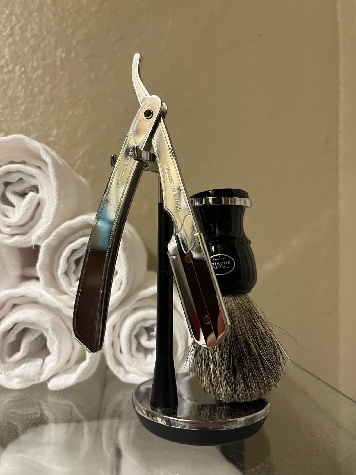 Parker SRX Straight Razor, All Stainless Steel Barber Razor, Heavy Duty customer photo 2
