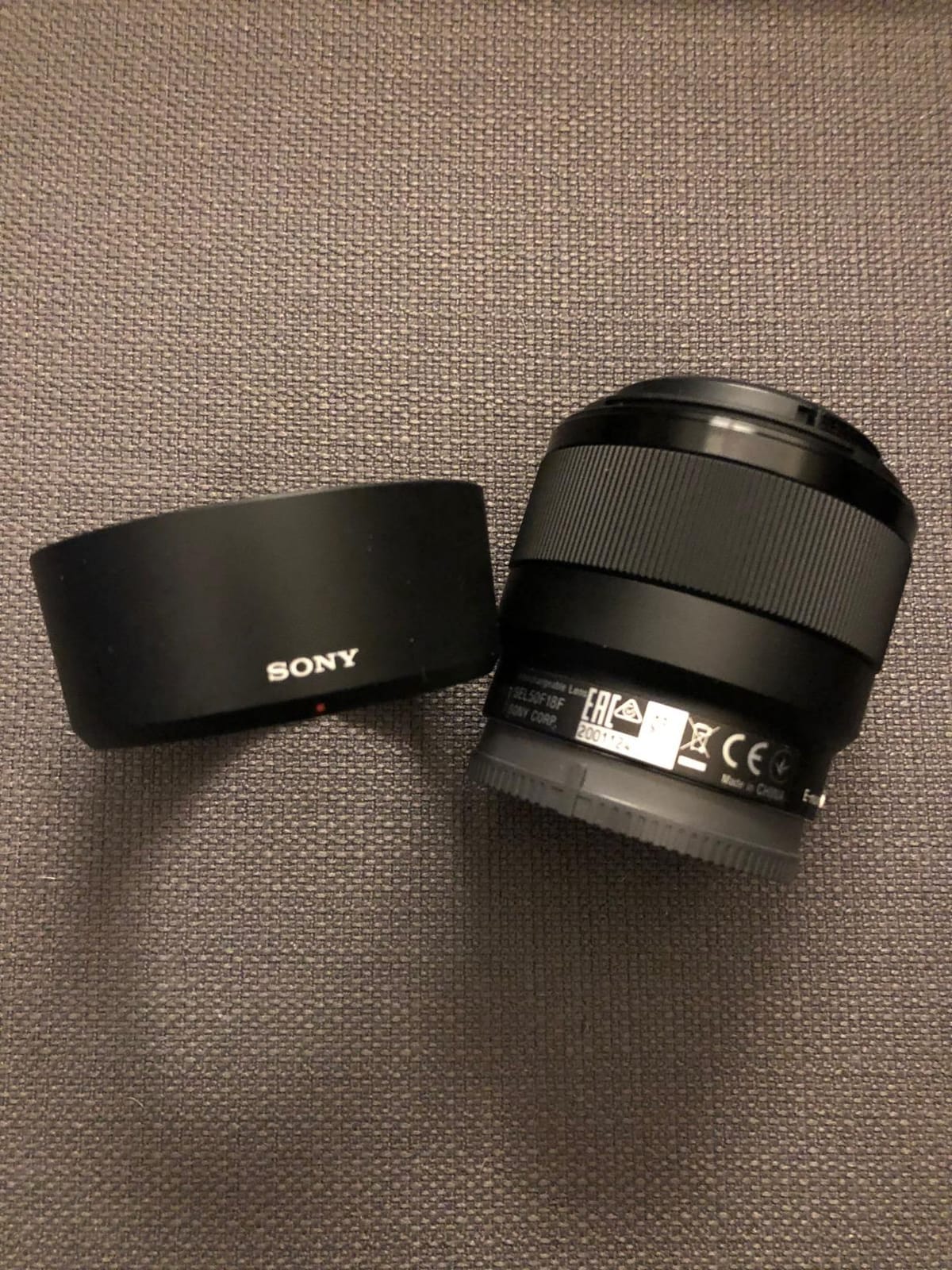 Sony FE 50mm F1.8 Standard Lens (SEL50F18F), Black customer photo 1