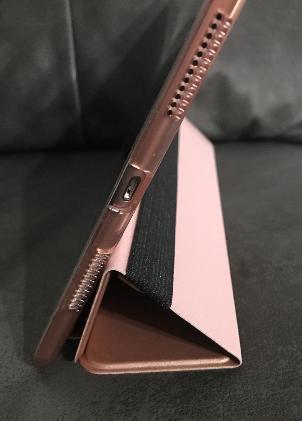 MoKo Leather Pencil Case Holder for Apple Pencil, Rose Gold customer photo 1