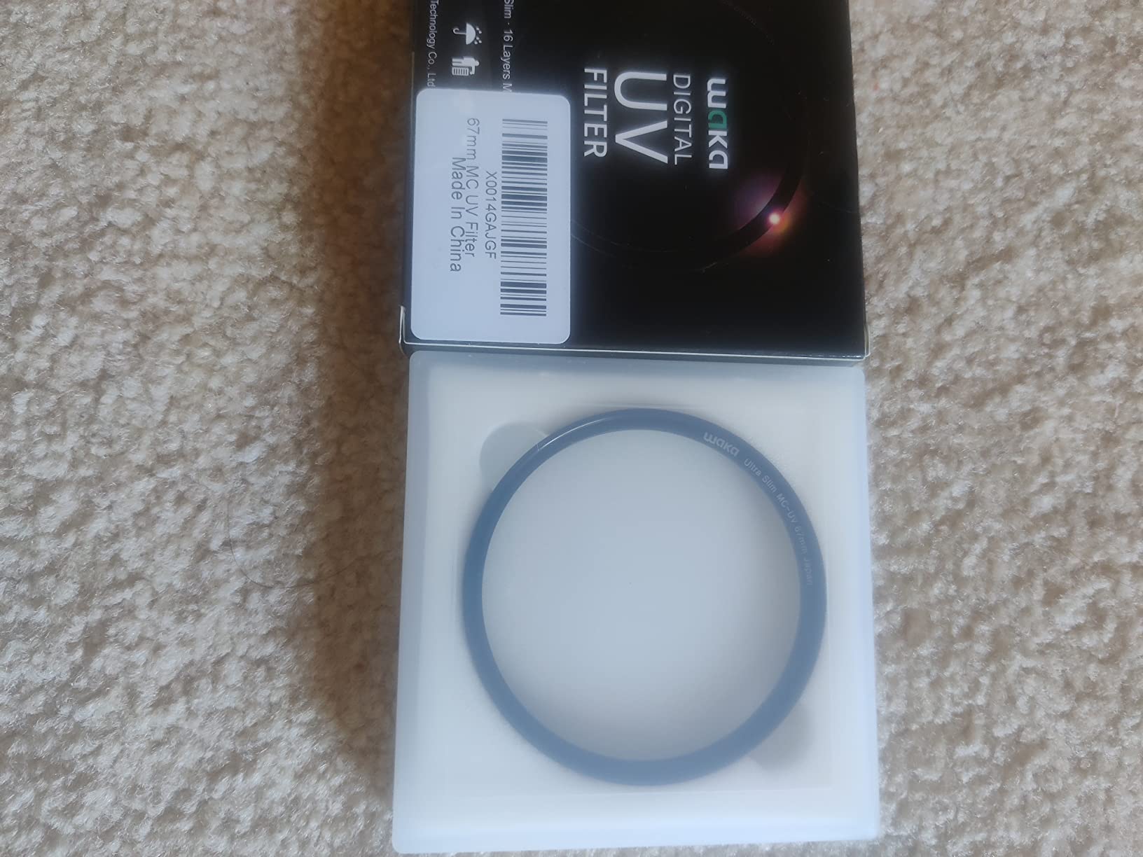 waka 67mm MC UV Filter - Ultra Slim 16 Layers Multi Coated Ultraviolet Protection Lens Filter for Canon Nikon Sony DSLR Camera Lens customer photo 2