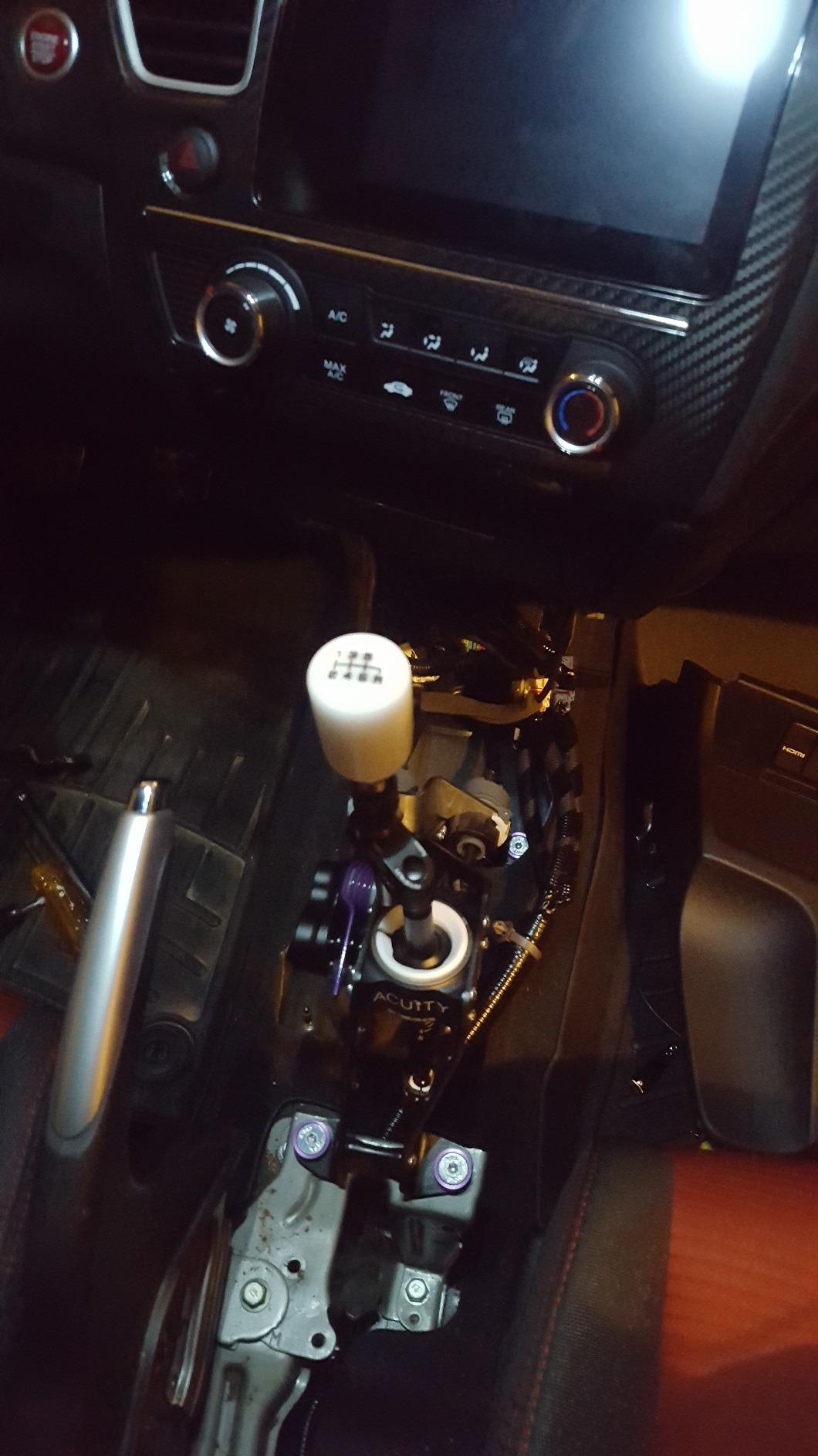 ACUITY 9th Gen Civic Adjustable Short Shifter customer photo 2