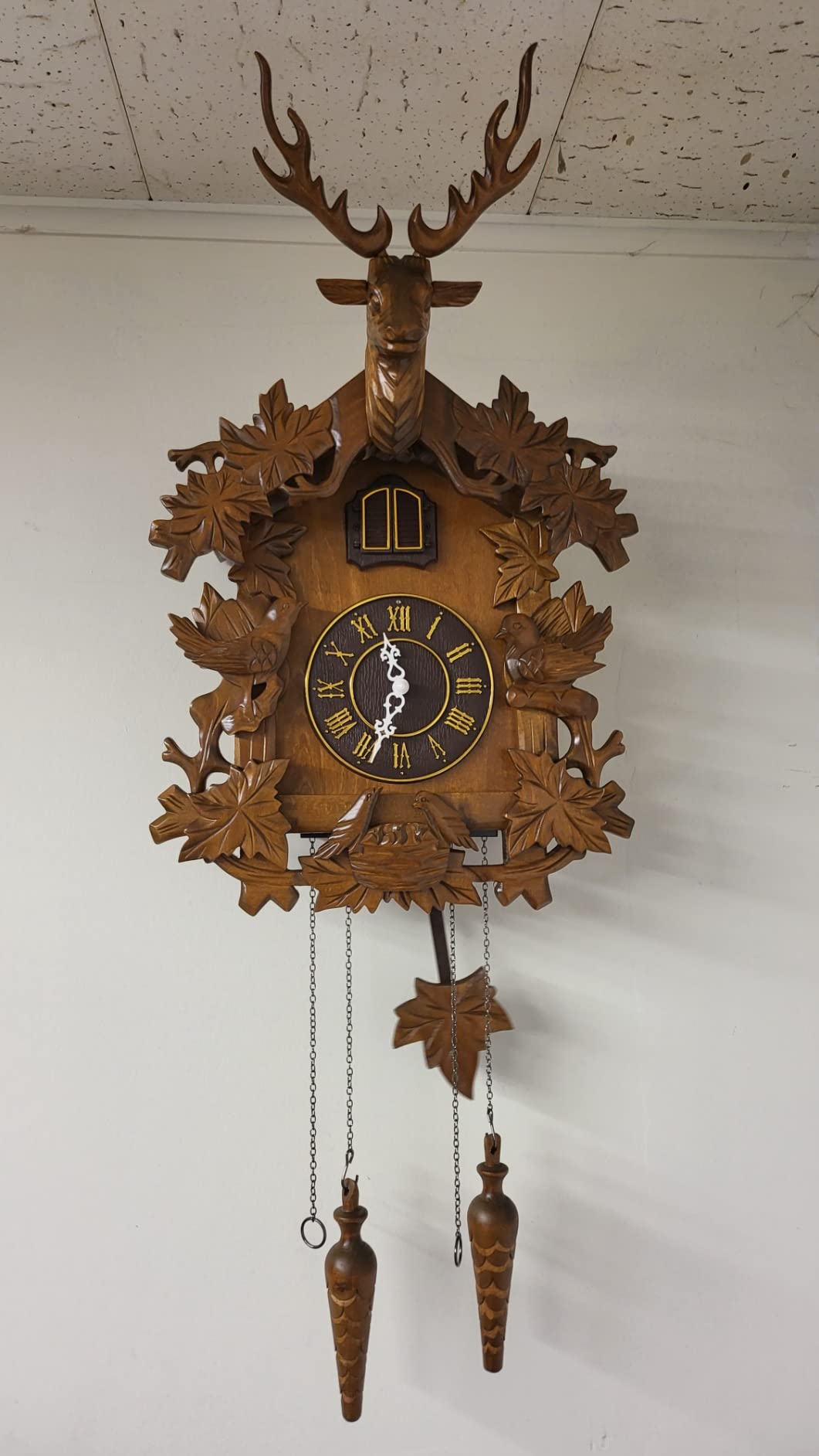 Kendal Large Handcrafted Wood Cuckoo Clock MX015-2 customer photo 2
