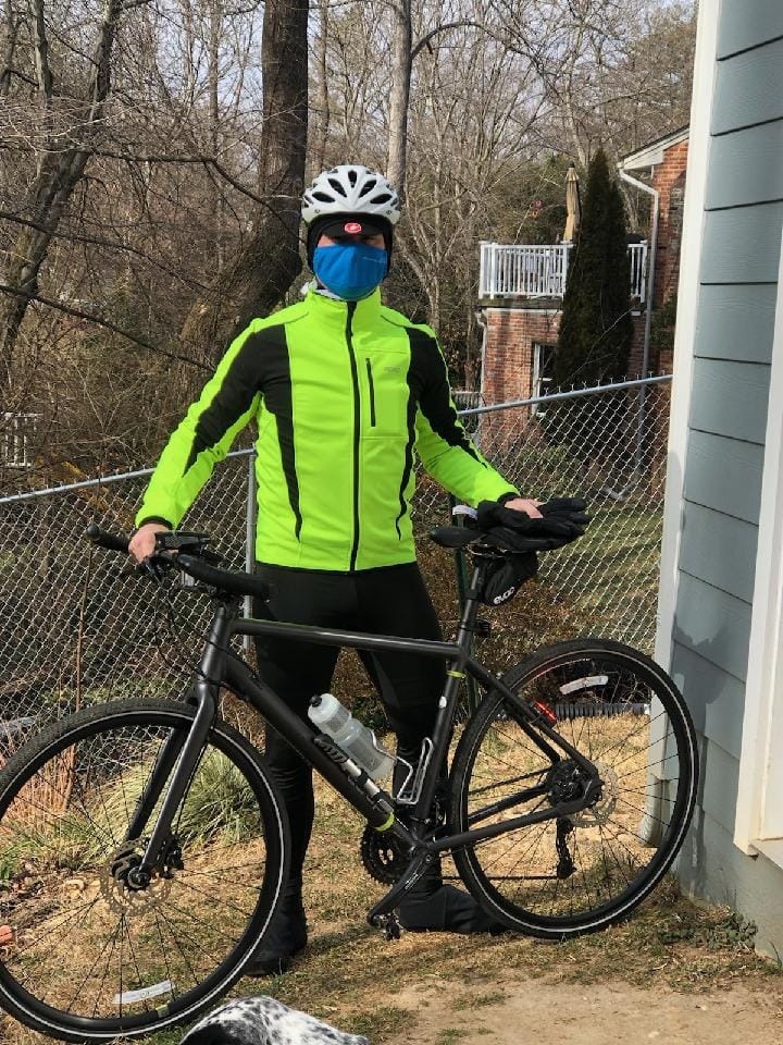 ARSUXEO Winter Warm UP Thermal Softshell Cycling Jacket Windproof Waterproof 15-k customer photo 1