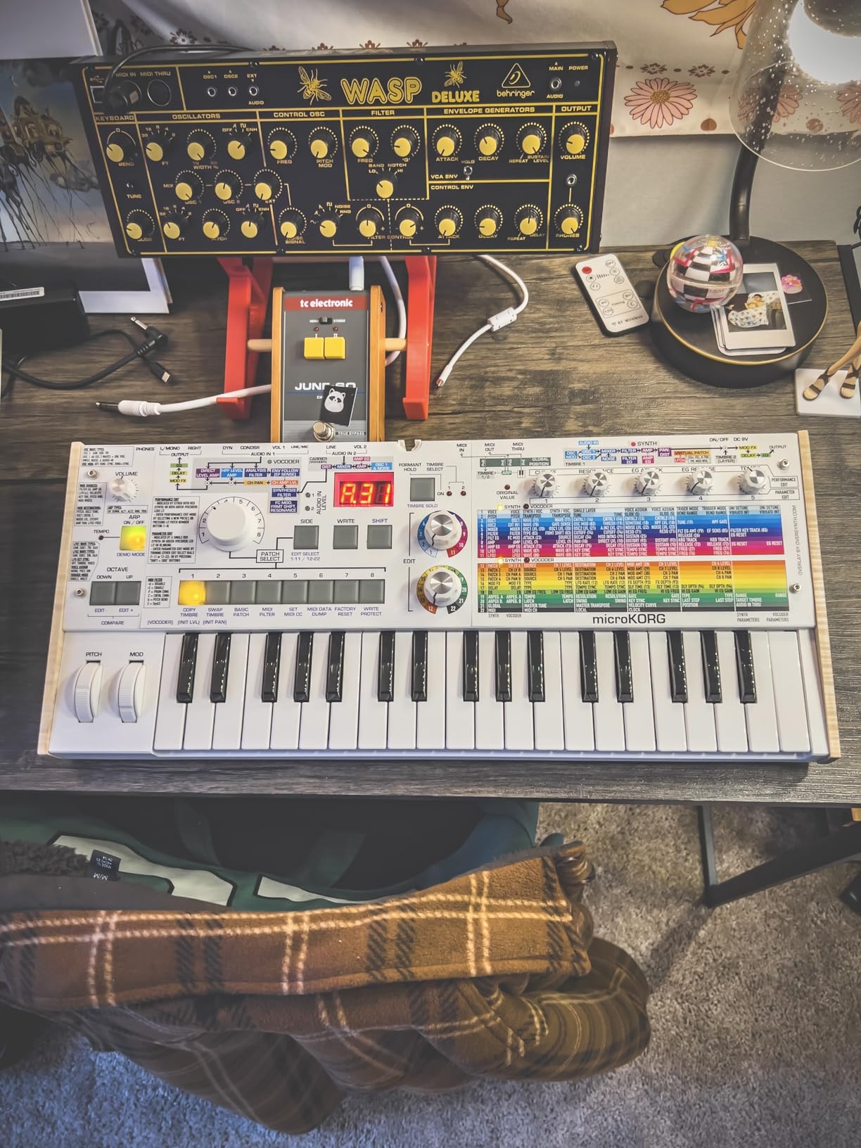 Korg microKORG S Compact Analog Modeling Synthesizer w/ Vocoder Mini Mic customer photo 1