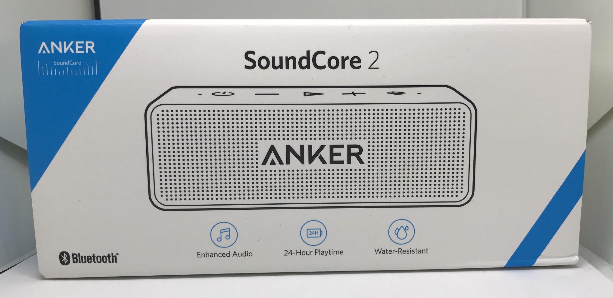 ANKER soundcore 2 Portable Bluetooth Speaker, 24-Hour Playtime, IPX7 customer photo 1