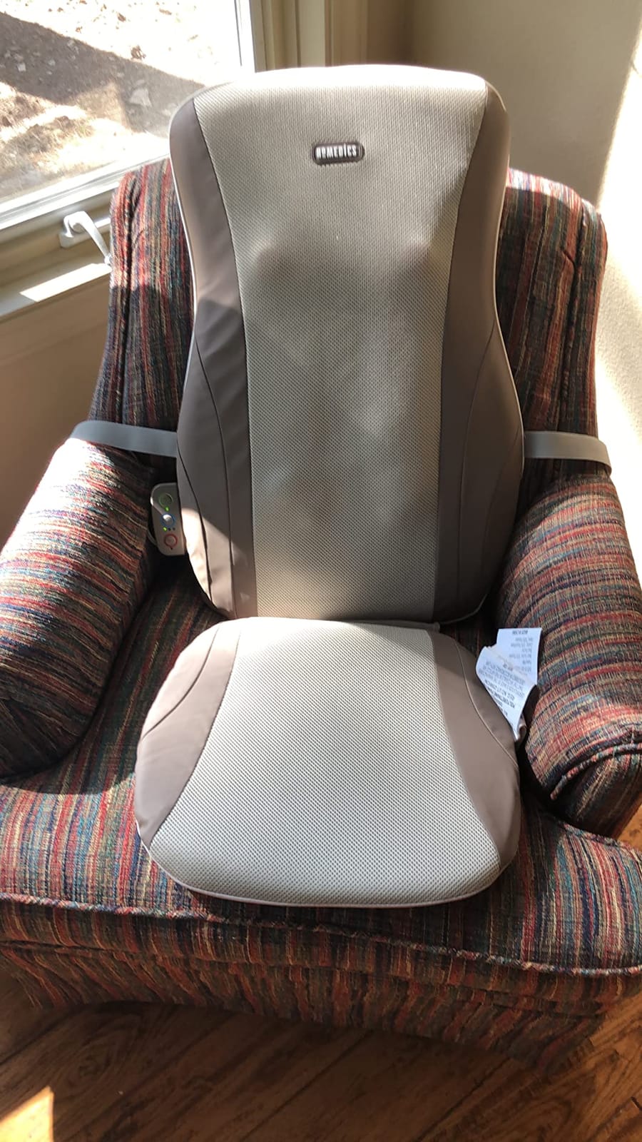 Homedics Shiatsu Back Massager Cushion with Heat, Deep Kneading Massage customer photo 1