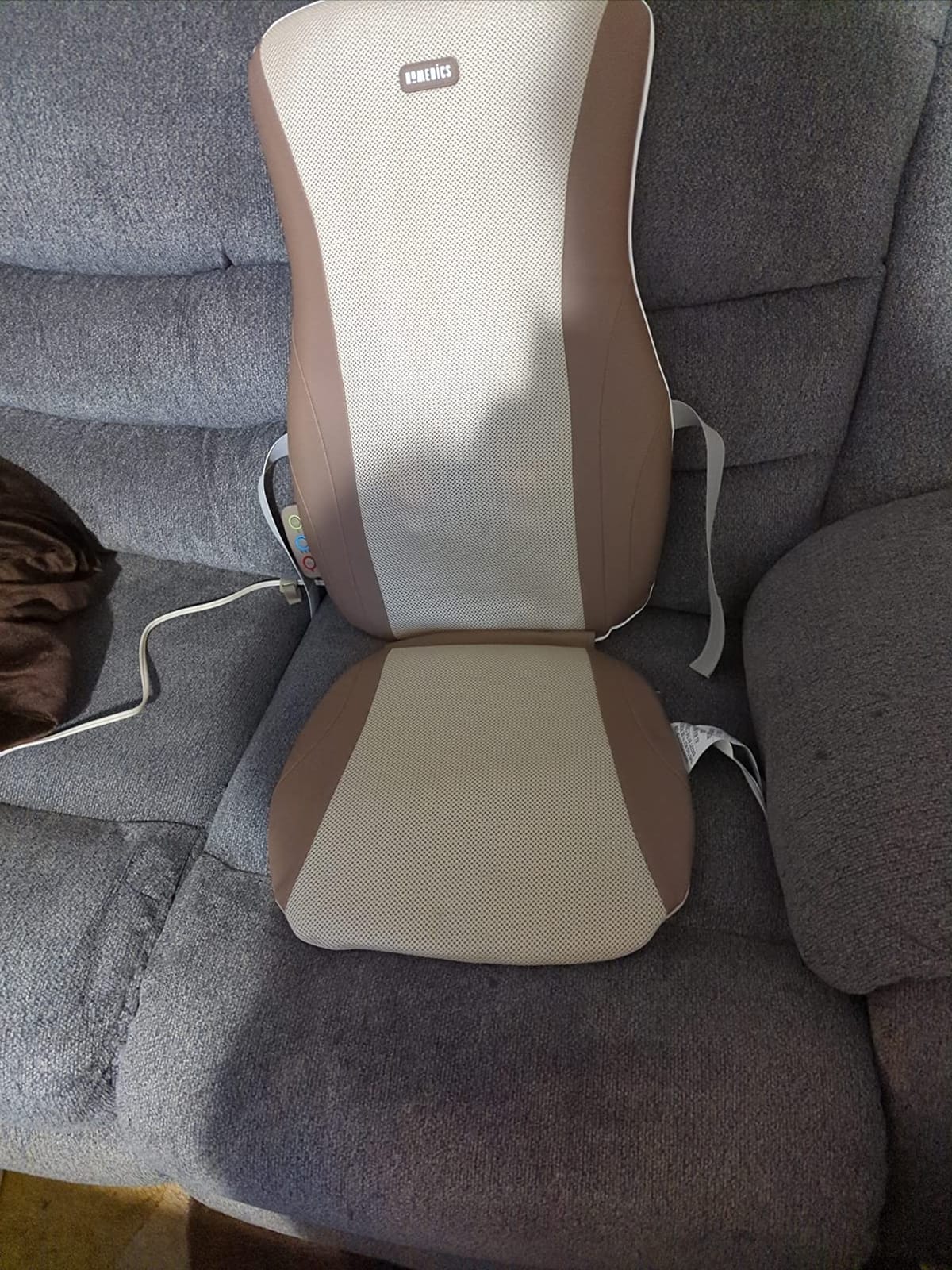 Homedics Shiatsu Back Massager Cushion with Heat, Deep Kneading Massage customer photo 2
