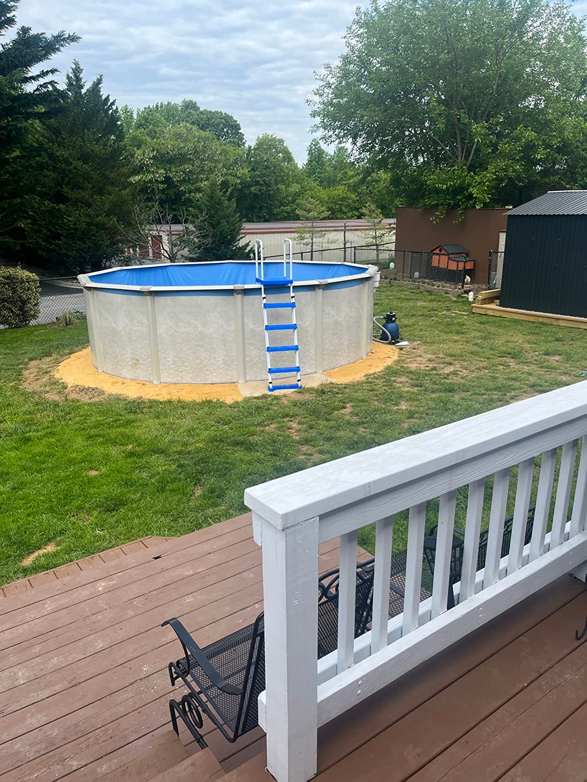 Aquarian Phoenix Round Above Ground Swimming Pool Kit, 18' x 52 customer photo 1