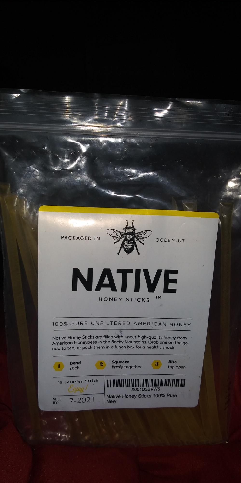 Homestead Honey Native Sticks 100 Count - Pure Wildflower - Individual Packets - Unfiltered Snack for Kids, Hiking, and Tea - Natural, No Additives customer photo 2