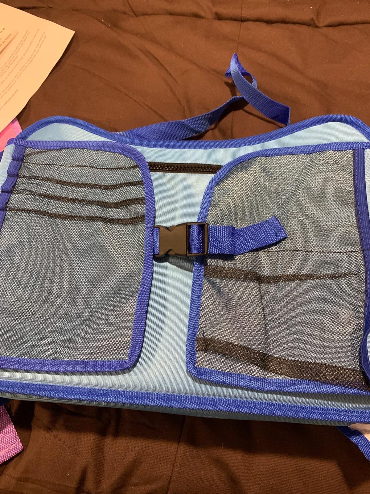 ecoZen Lifestyle Kids Travel Tray & Toddler Lap Desk Organizer - Airplane and Car Seat Table for Road Trip Essentials - Airplane Must Haves for Toddlers - Carseat Tray Kid Travel - Lap Table customer photo 2