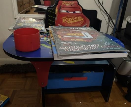 Delta Children Chair Desk With Storage Bin, Disney/Pixar Cars customer photo 1