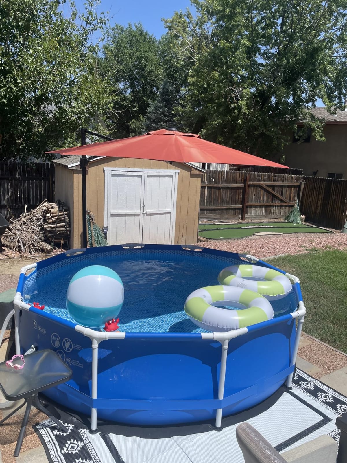Intex Metal Frame 15ft x 48in Round Above Ground Swimming Pool Set w/Pump customer photo 2