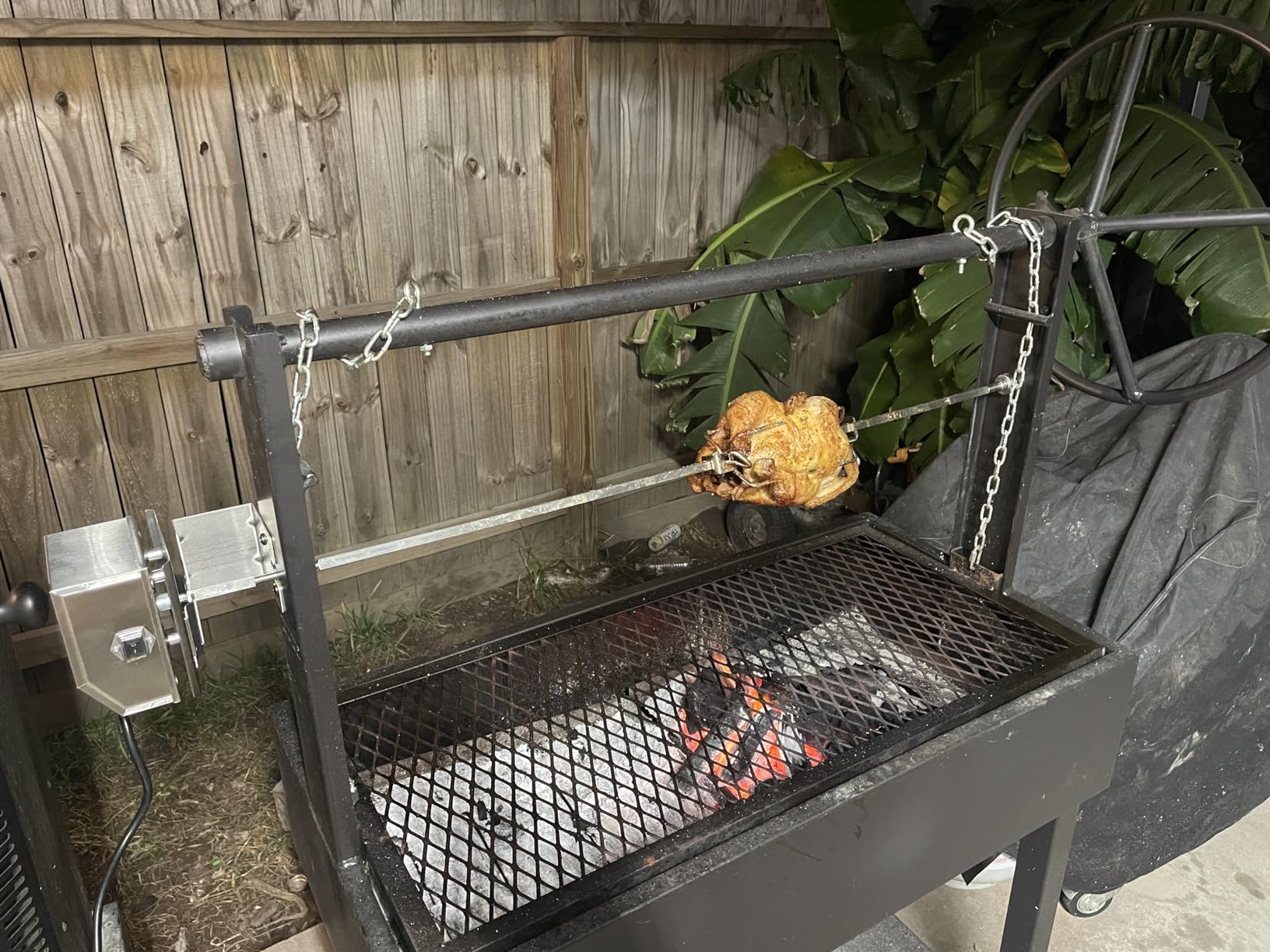 onlyfire Stainless Steel Rotisserie Kit for Weber Genesis 4&6 Burner Grills customer photo 1