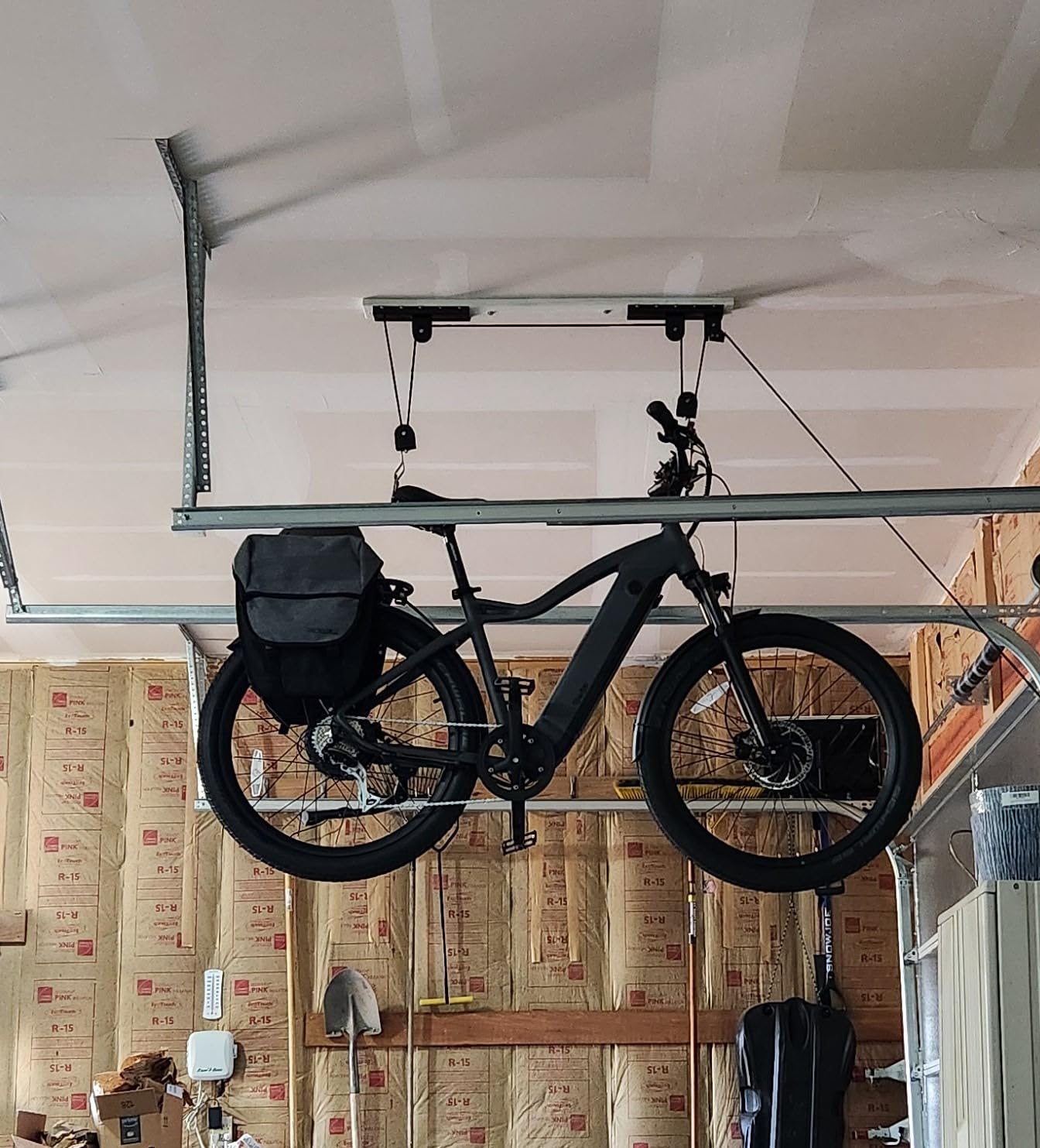 RAD Sportz Bicycle Hoist 4-Pack Quality Garage Storage Bike Lift with 100 lb Capacity Even Works as Ladder Lift Premium Quality customer photo 2