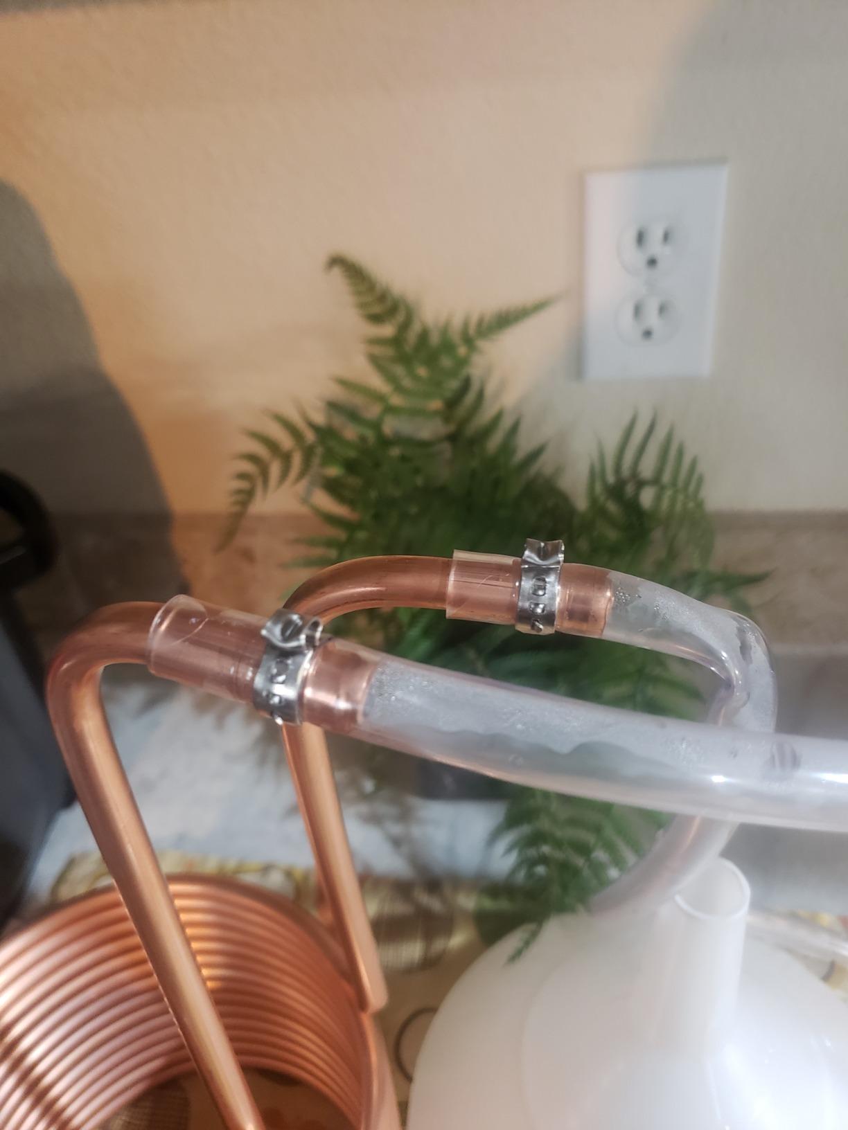 Coldbreak 25Ft. Wort Chiller with Copper Coil - Compact and Basic Immersion Beverage Chiller and Beer Brewing Equipment customer photo 2
