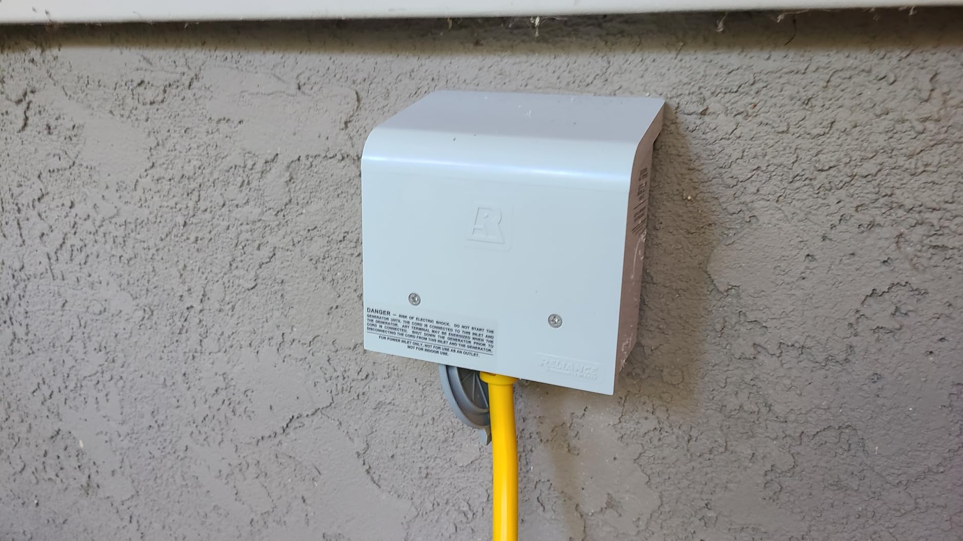 Reliance Control Corporation WKPBN30 Portable Generator Through-the-wall PWR Transfer Kit, No Size, EMW3790037 customer photo 1