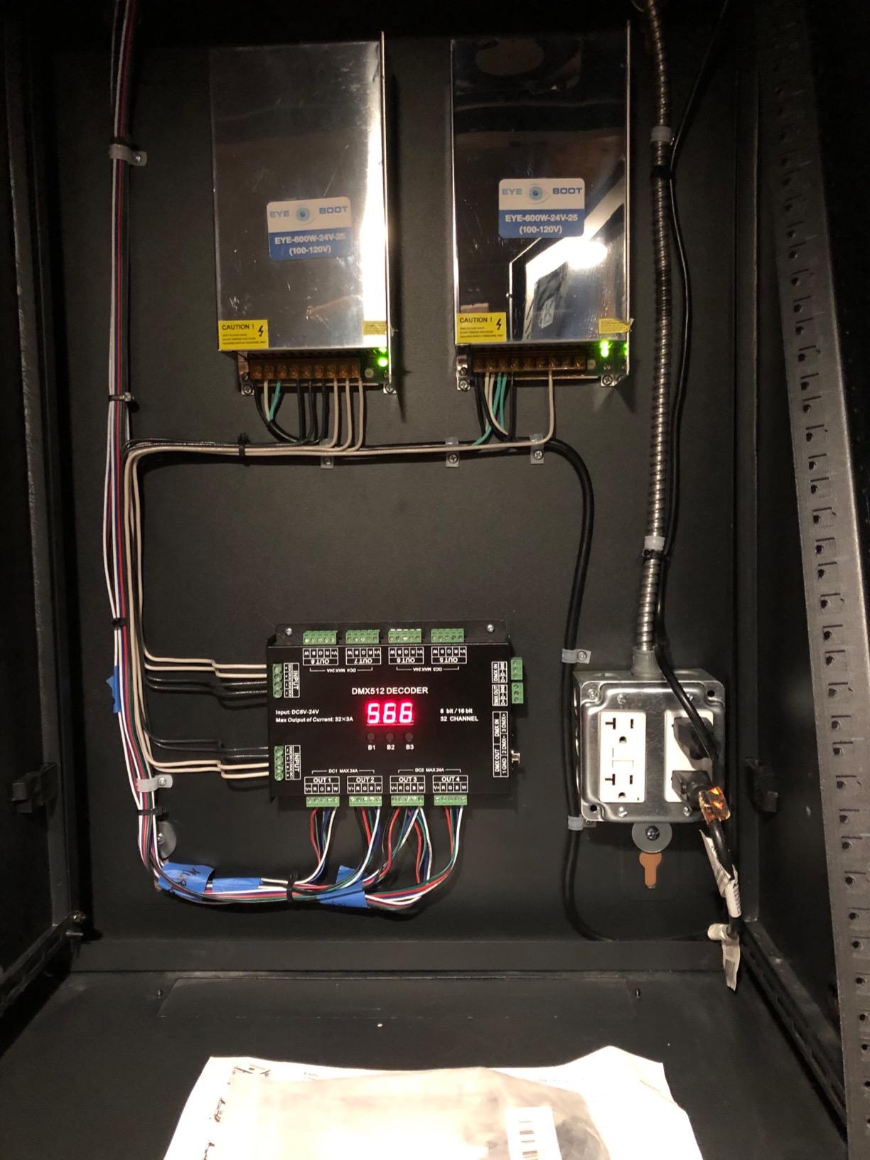 32 Channel 96A RGBW DMX 512 LED Decoder Controller DMX Dimmer DC5-24V RGBW RGB LED Light 8 Bit/16 Bit customer photo 2