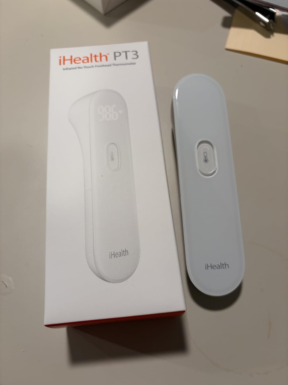 iHealth No-Touch Forehead Thermometer for Adults, Kids, Babies PT3 customer photo 2