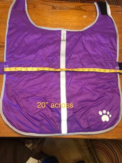 Queenmore Cold Weather Dog Coats Loft Reversible Winter Fleece Dog Vest Waterproof Pet Jacket Available in Extra Small, Small, Medium, Large Extra Large Sizes customer photo 1