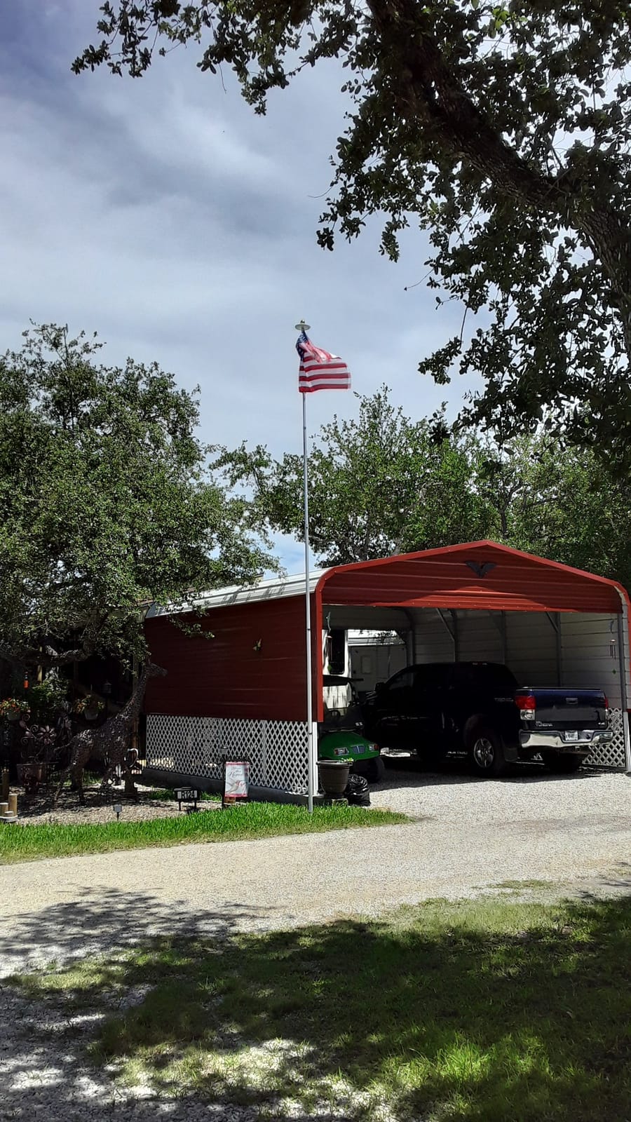 25FT Telescopic Flag Pole with Solar Lights – Outdoor Flagpole Kit customer photo 1