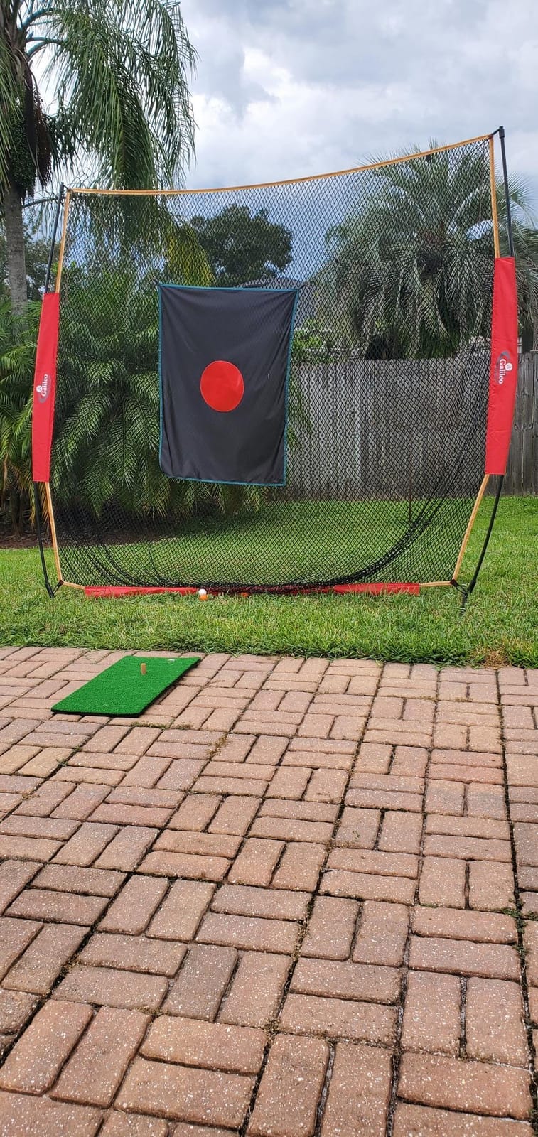 Gagalileo Heavy Duty Golf Net with Velet Target for Backyard customer photo 1