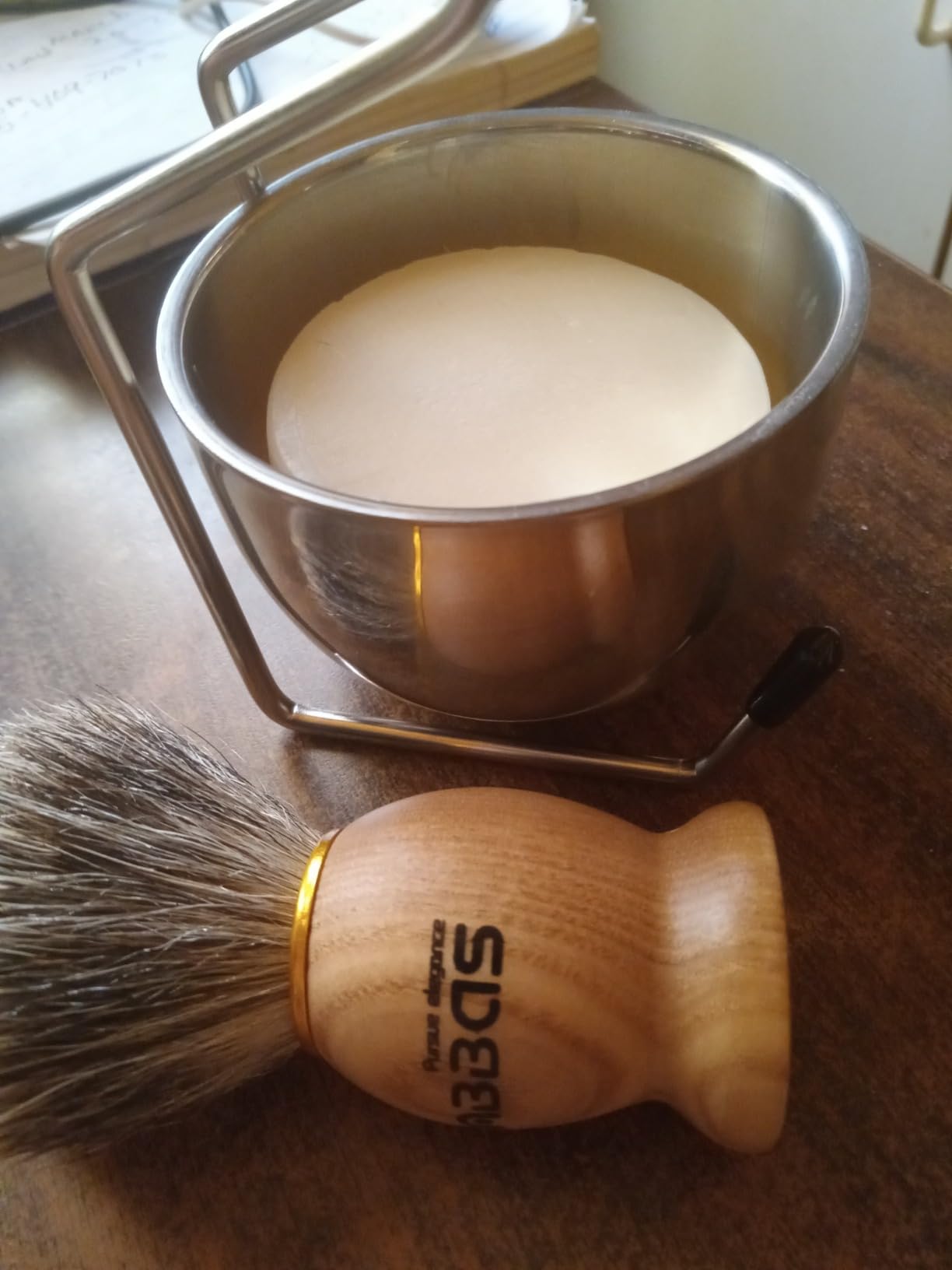 Anbbas 4IN1 Badger Hair Shaving Brush Set Lather for Men Smooth Wet Shave customer photo 2
