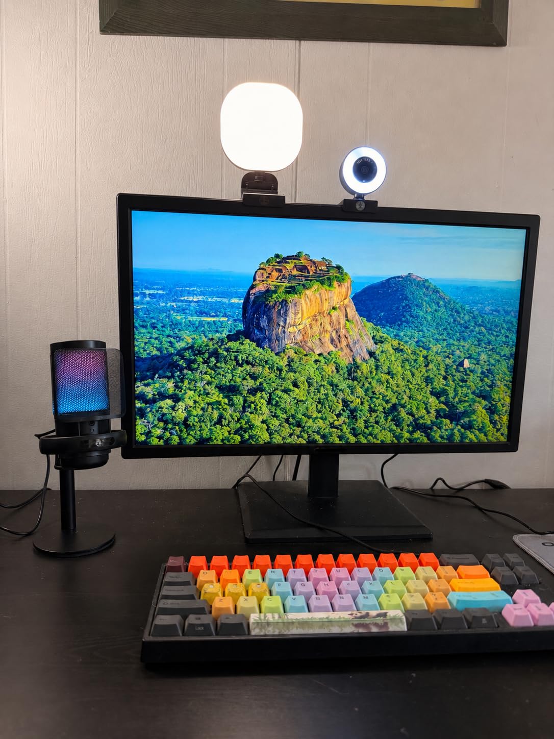 Webcam Streaming Kit with USB RGB Microphone & LED Light - 1080P 30FPS Streaming Camera Bundle for Twitch, YouTube, Podcasting, WFH - PC & Mac Compatible (Not for PS5 Alone) customer photo 1