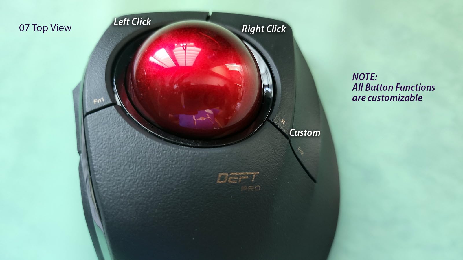 ELECOM DEFT PRO Trackball Mouse M-DPT1MRXBK customer photo 1
