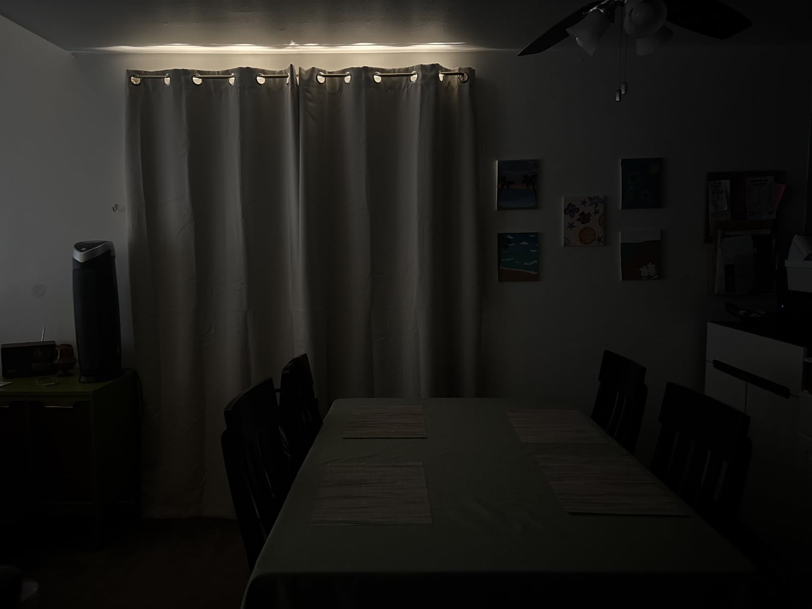 NICETOWN Grey Full Shade Curtain Panels for Dining Room 52x84 in 2 Panels | Thermal Insulated Energy Smart Noise Blocking Out Blackout Drapes, Lined for Privacy, Energy Efficient for Guest Room Office customer photo 1
