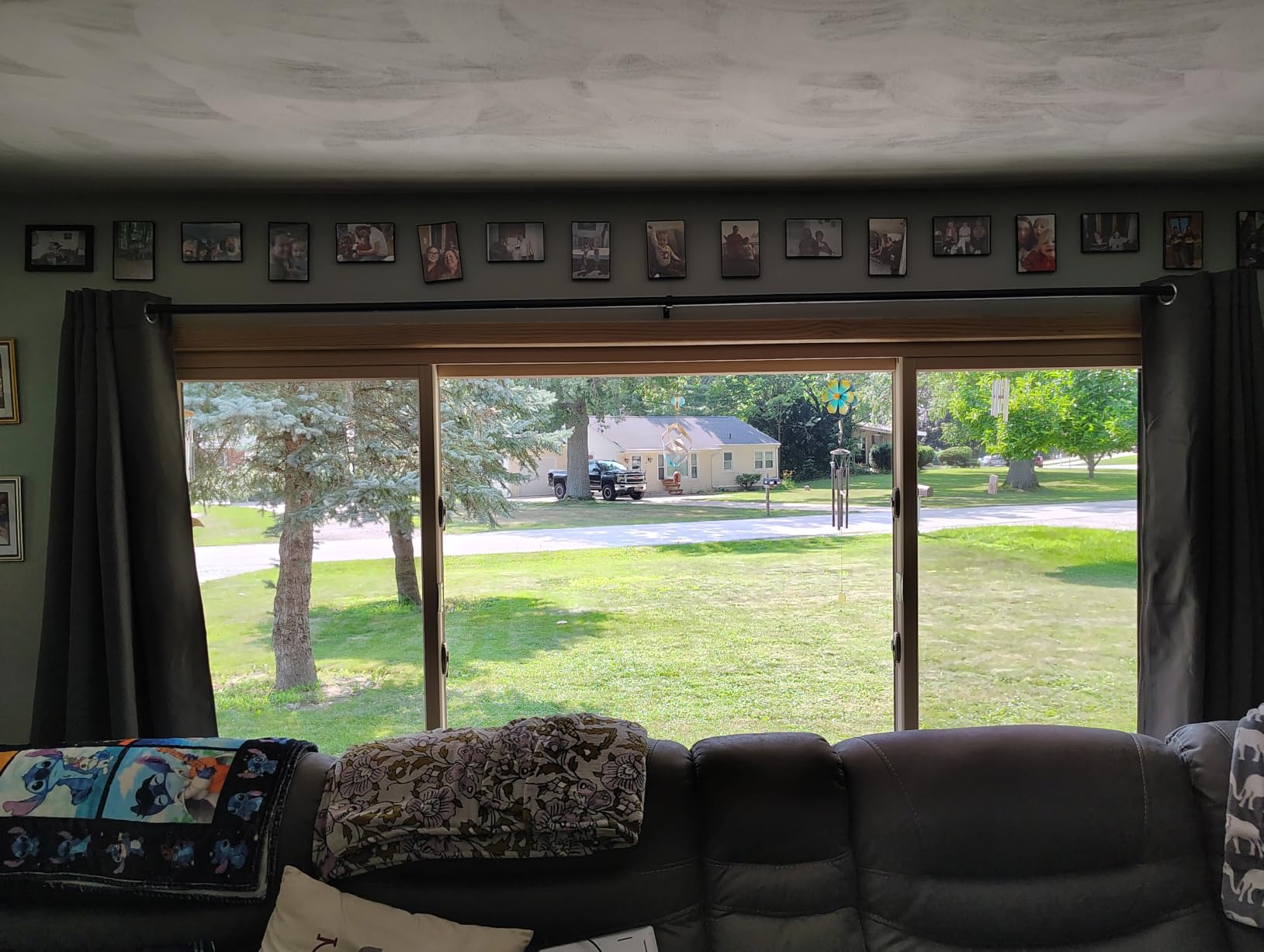 NICETOWN Grey Full Shade Curtain Panels for Dining Room 52x84 in 2 Panels | Thermal Insulated Energy Smart Noise Blocking Out Blackout Drapes, Lined for Privacy, Energy Efficient for Guest Room Office customer photo 2