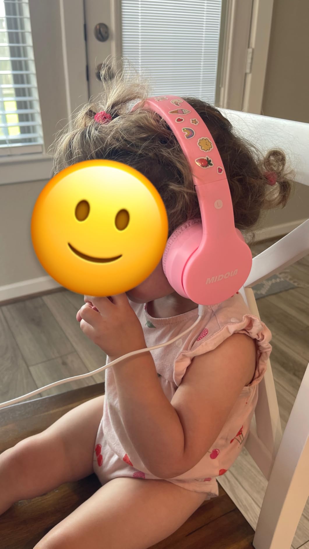 Kids Bluetooth Headphones Wireless 68 Hours,Safe Volume Limit 85/94dB Blue customer photo 1