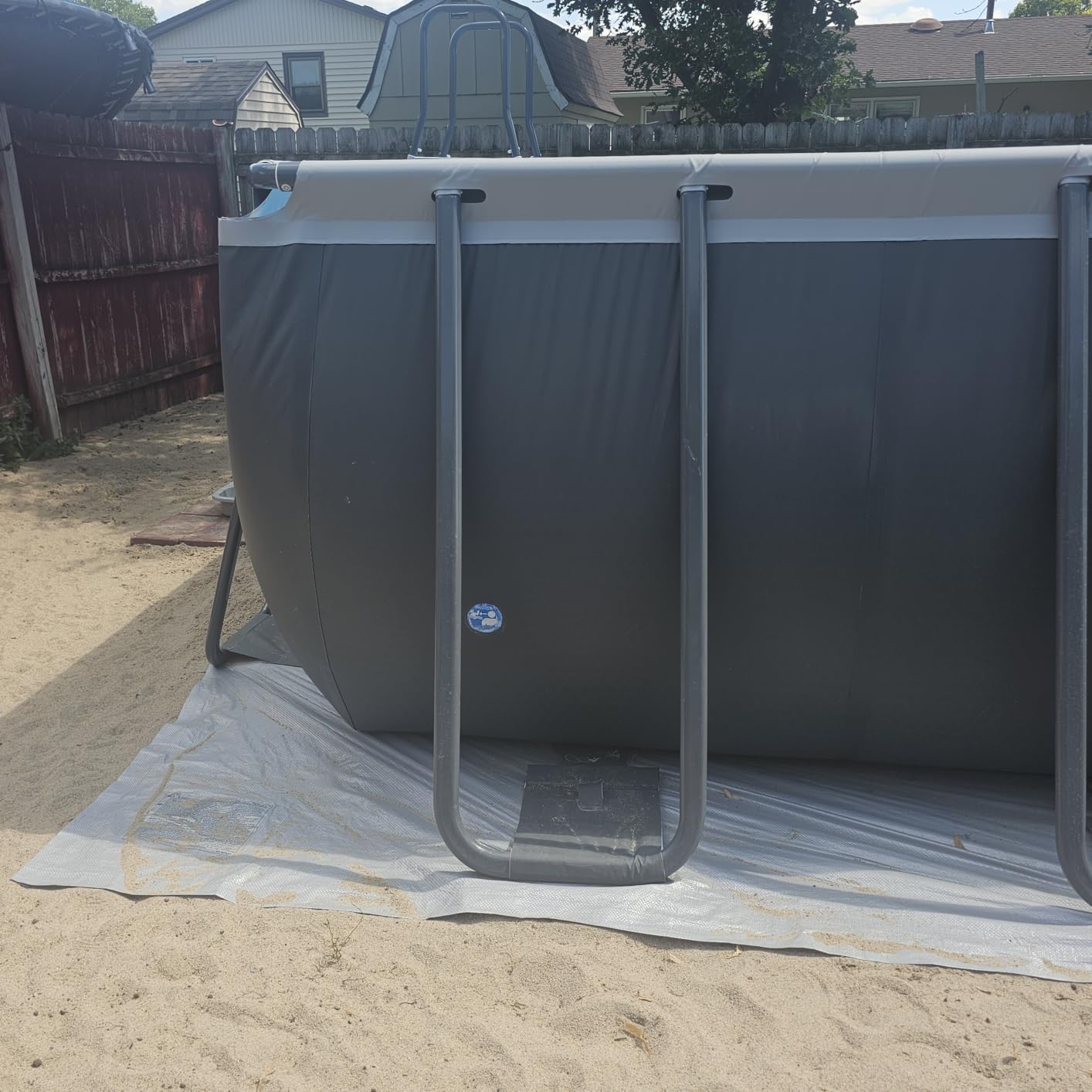 INTEX Ultra XTR 24ft x 12ft 52 in Above Ground Swimming Pool Set w/Pump | 26363EH - 2100 GPH Sand Filter Pump, Ladder, Pool Cover & Ground Cloth Included - Strong Galvanized Steel Frame customer photo 2