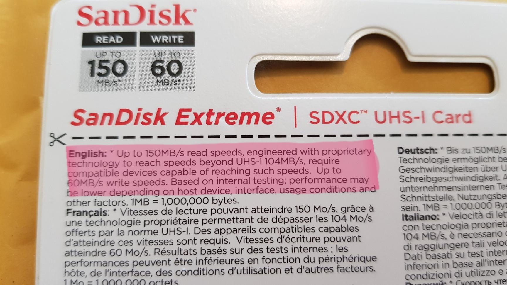 SanDisk 64GB Extreme SDXC UHS-I Memory Card - 150MB/s, C10, U3, V30, 4K UHD, SD Card - SDSDXV6-064G-GNCIN customer photo 2