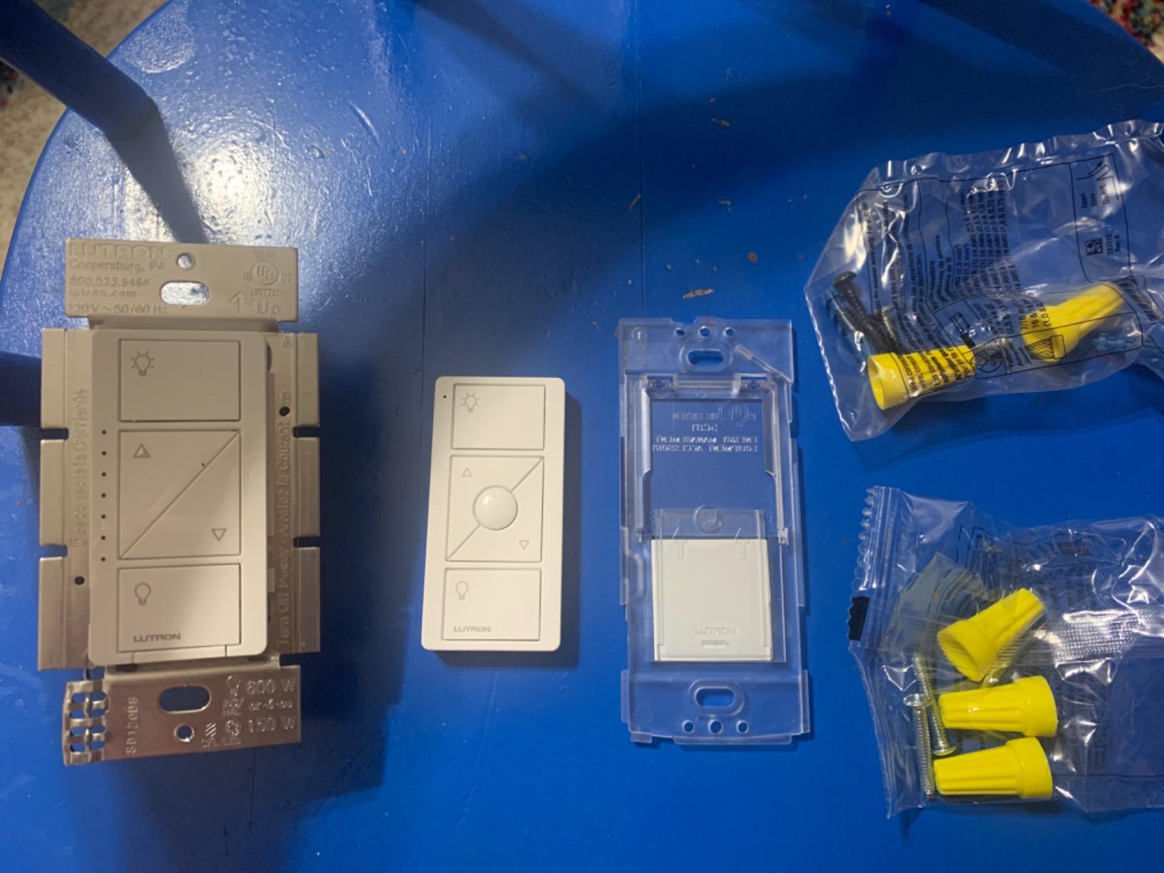 Lutron Caseta 3-Way Smart Dimmer Kit; LED Dimmer, Wireless Remote & Bracket customer photo 2