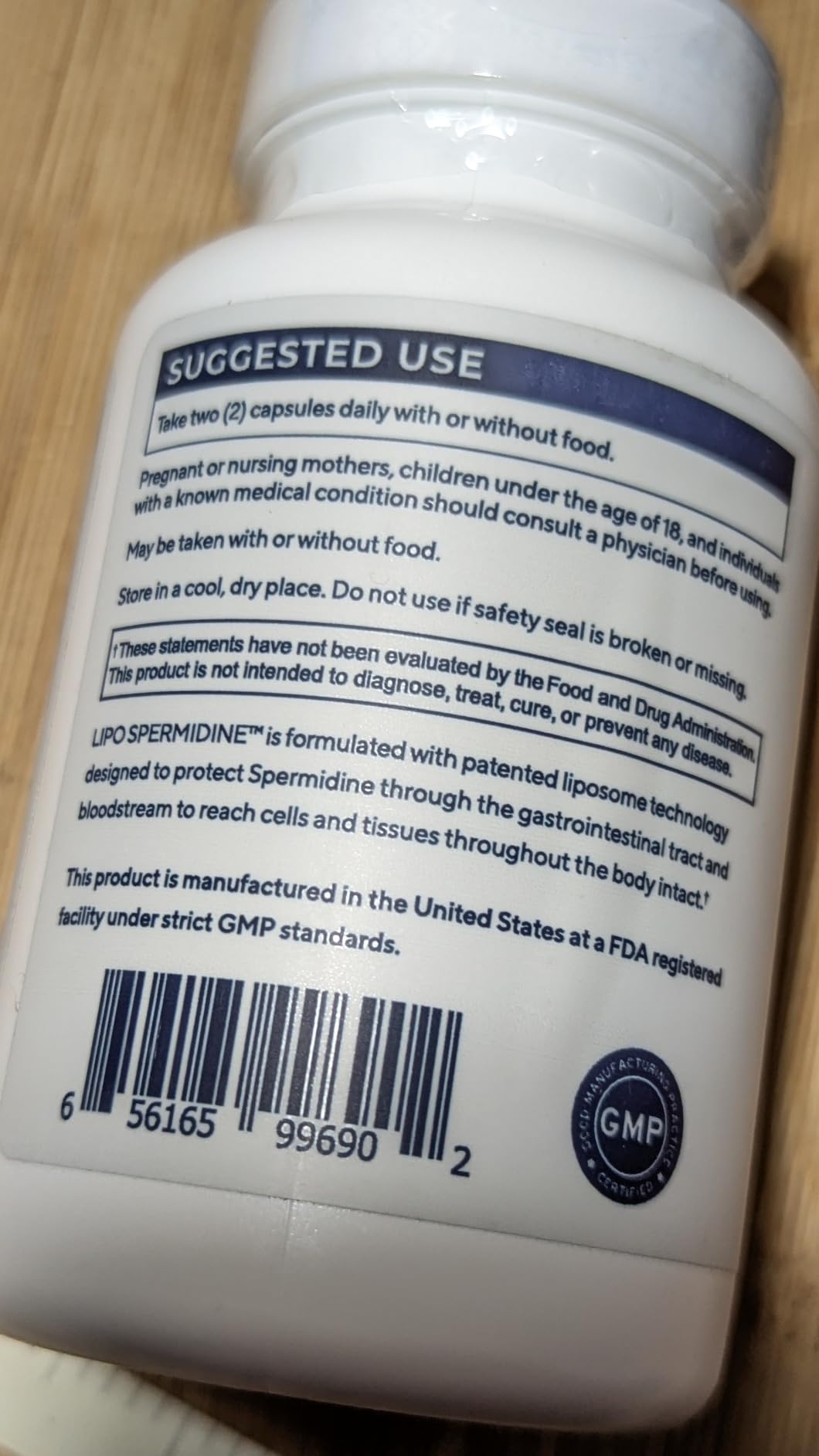 Renue By Science Spermidine Supplements | Liposomal Spermidine Supplements for Women and Men | 90 Capsules - 8mg Spermidine per Serving | Non-GMO & Allergen Free | Made in the USA Third-Party Tested customer photo 2
