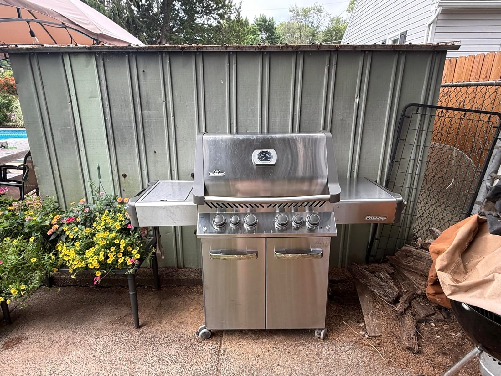 Napoleon P500RSIBPSS-3 Prestige 500 RSIB Propane Gas Grill, sq. in + Infrared Side and Rear Burner, Stainless Steel customer photo 1