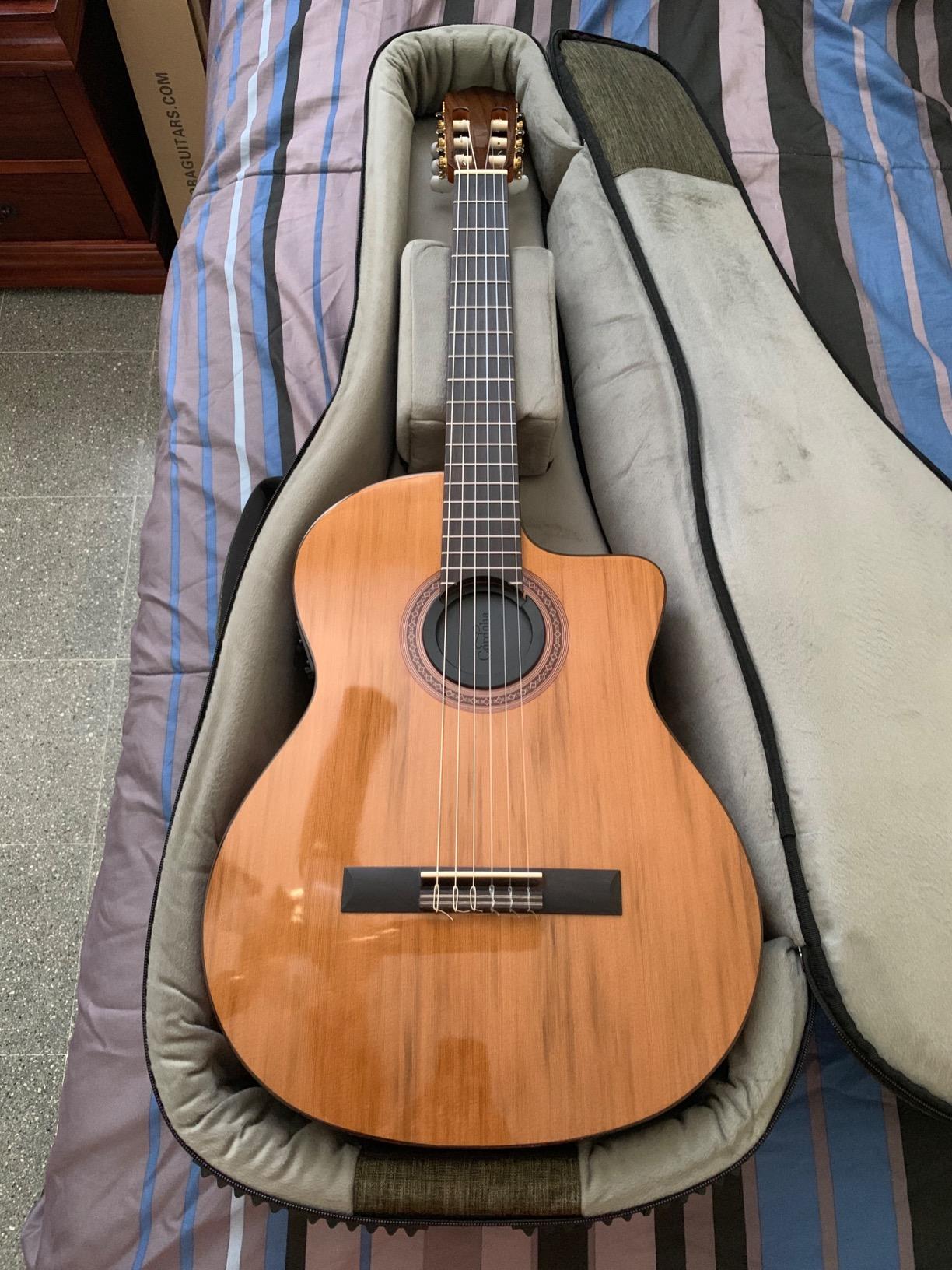 Cordoba C5 CE Spruce Top Nylon String Acoustic Electric Guitar customer photo 2