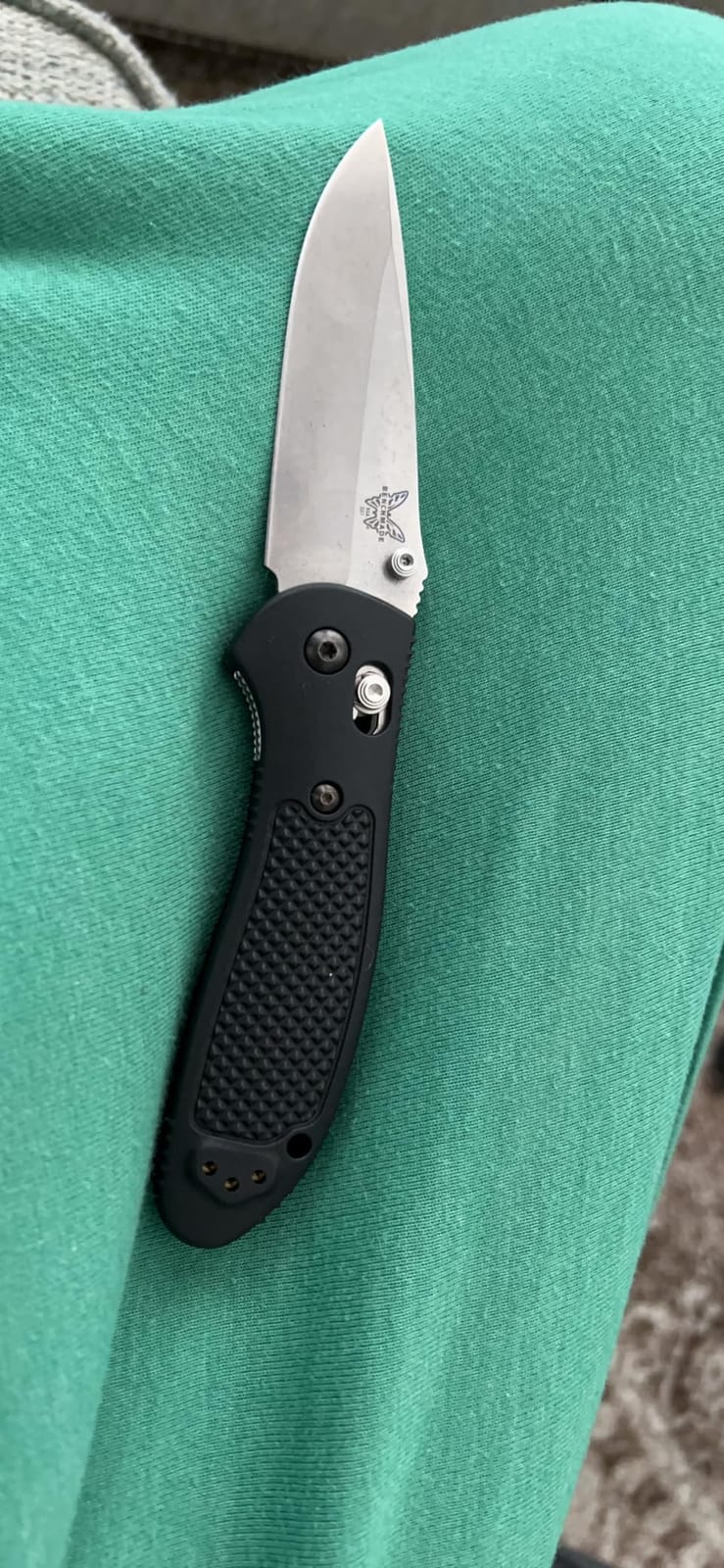 Benchmade Griptilian Knife, Plain Edge, Nylon Handle customer photo 2