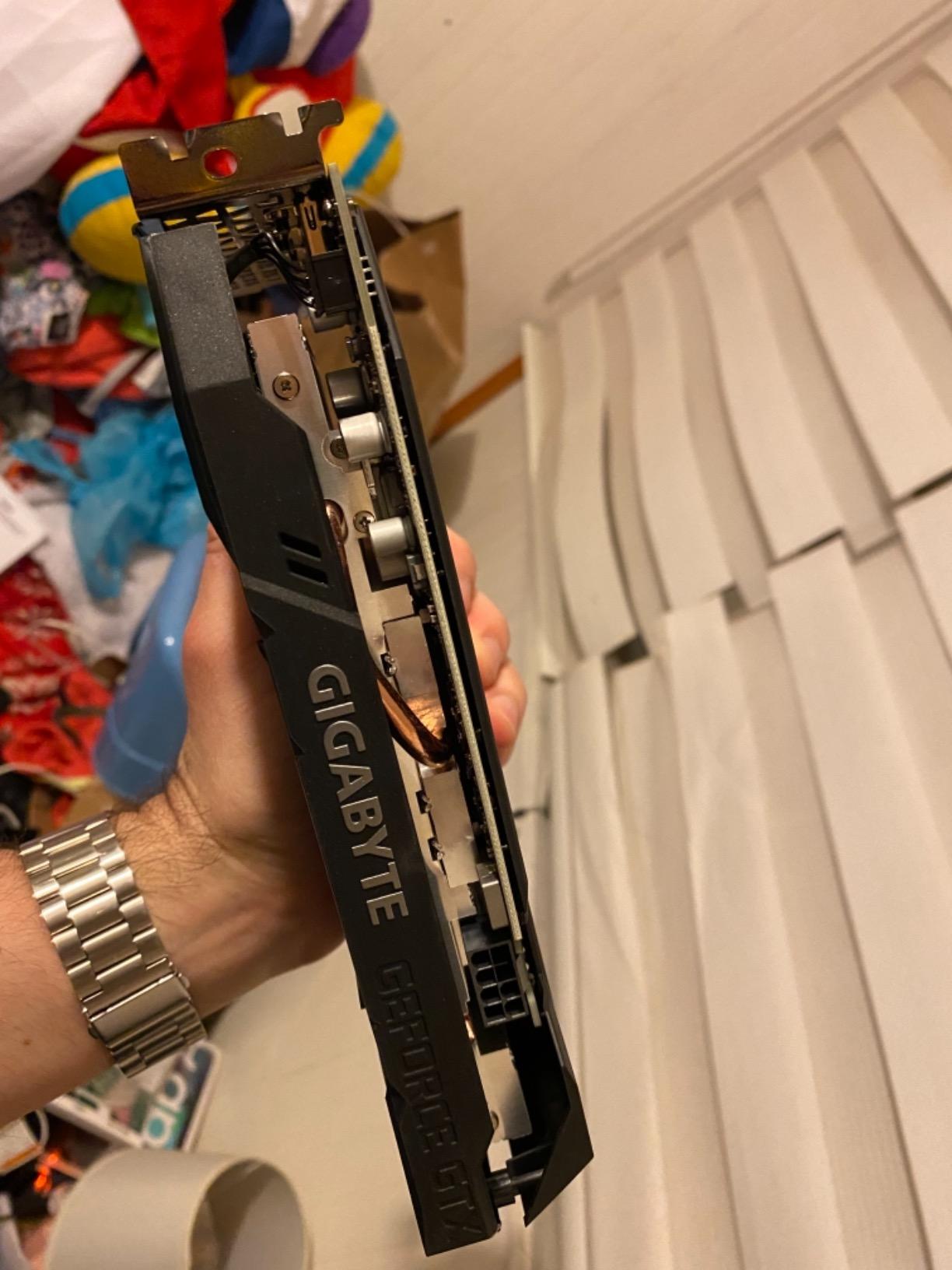GIGABYTE GeForce GTX 1660 Ti OC 6G 192-bit GDDR6 DisplayPort 1.4 HDMI 2.0B with Windforce 2X Cooling System Graphic Cards- Gv-N166TOC-6GD customer photo 1
