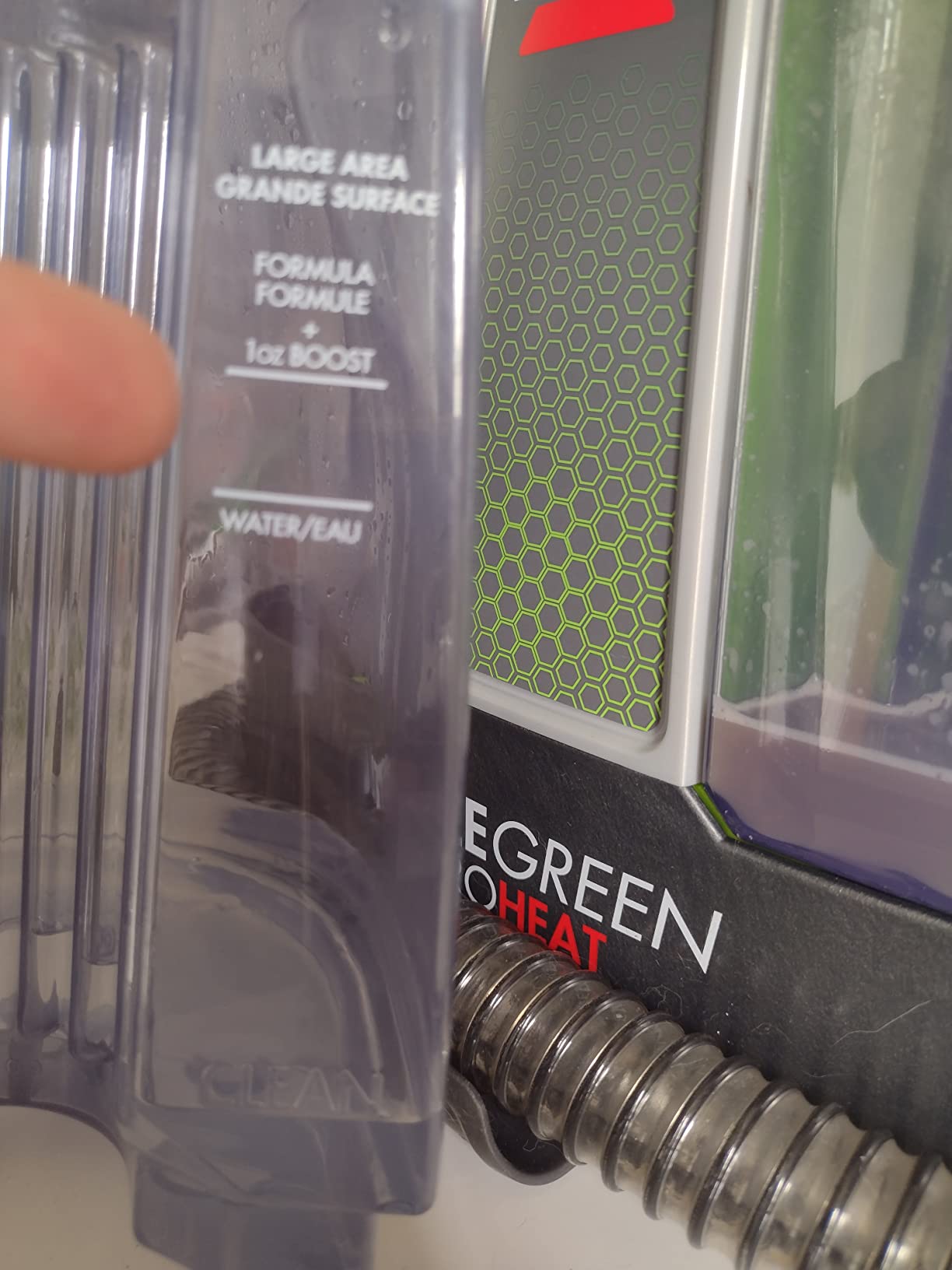 BISSELL Little Green Proheat Portable Deep Cleaner/Spot Cleaner and Car/Auto Detailer with self-Cleaning HydroRinse Tool for Carpet and Upholstery, 2513E customer photo 2