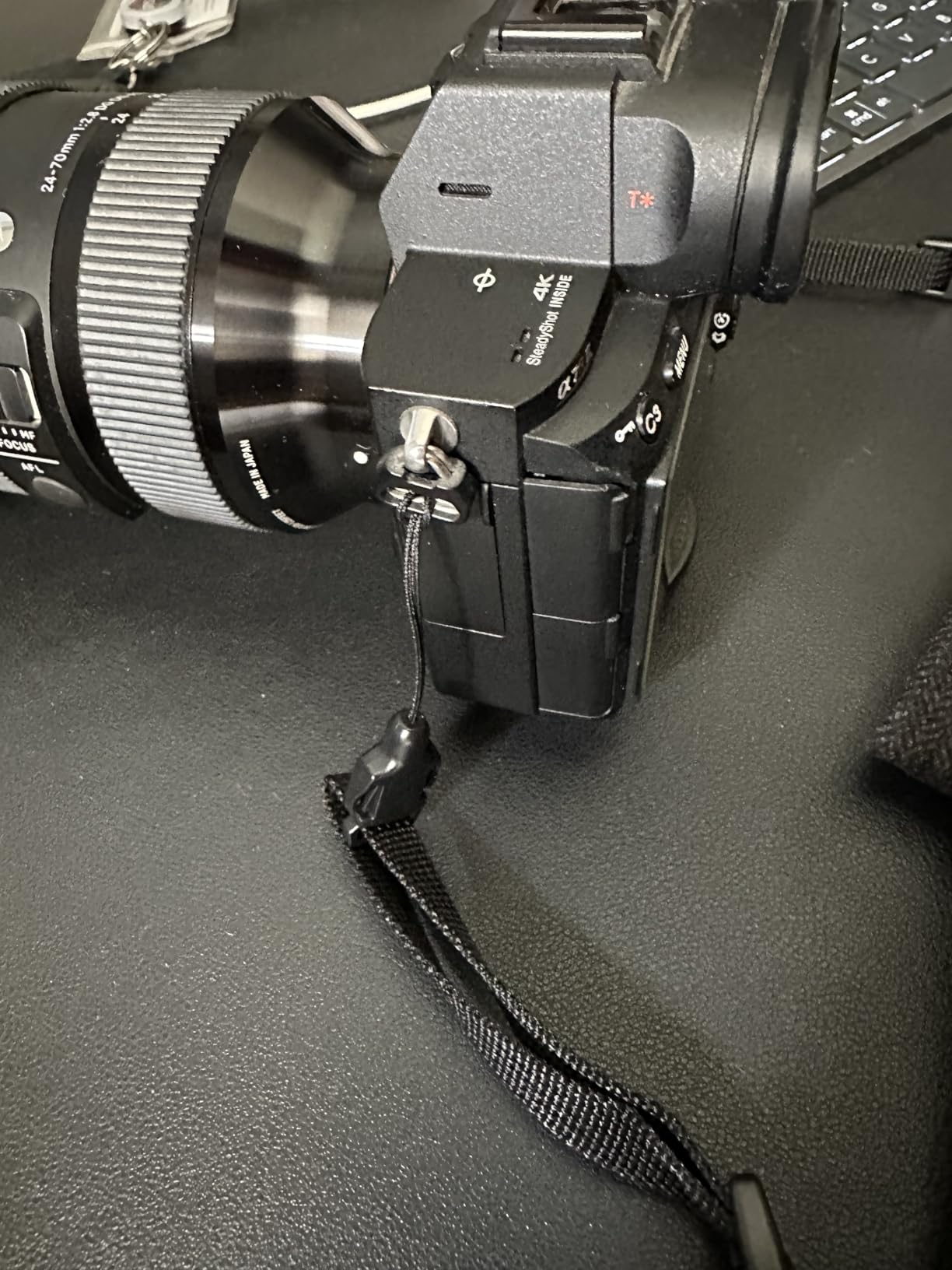 Camera Strap Canvas Black Shoulder Strap with Quick Release Buckles customer photo 1