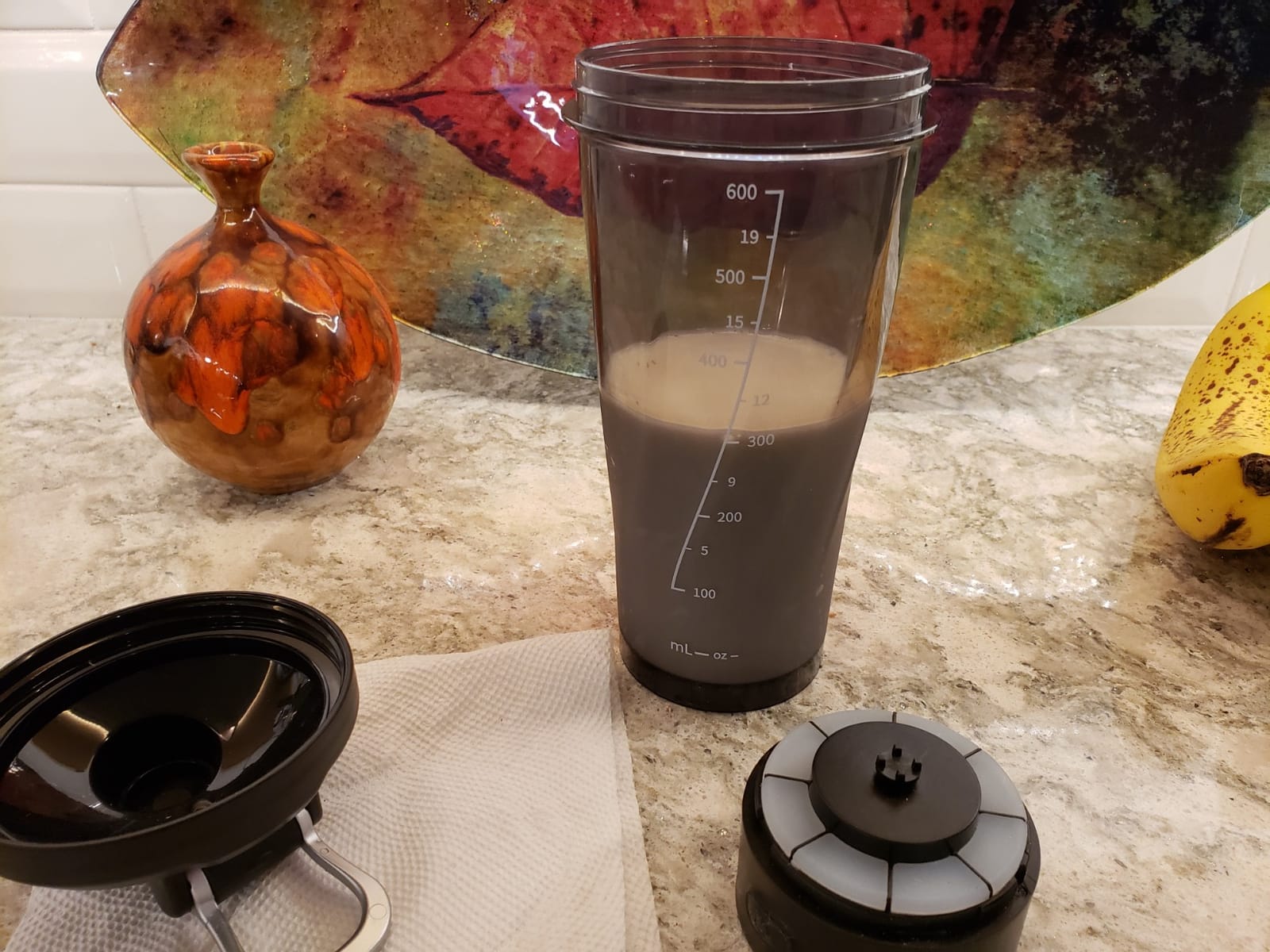 VOLTRX Premium Electric Protein Shaker Bottle, Made with Tritan - BPA Free - 24 oz Vortex Portable Mixer Cup/USB Rechargeable Shaker Cups for Protein Shakes customer photo 2