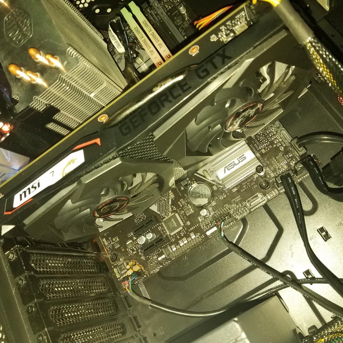 msi Gaming GeForce GTX 1650 128-Bit HDMI/DP 4GB GDRR5 HDCP Support DirectX 12 Dual Fan VR Ready OC Graphics Card (GTX 1650 Gaming X 4G) customer photo 1