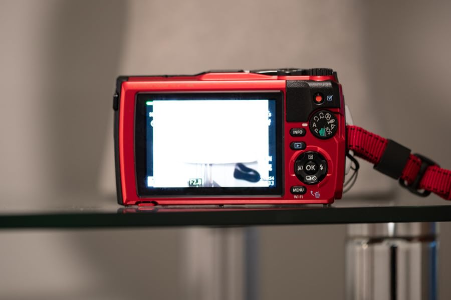OM SYSTEM Olympus TG-6 Red Underwater Camera, Waterproof, Freeze Proof, High Resolution Bright, 4K Video 44x Macro Shooting customer photo 2