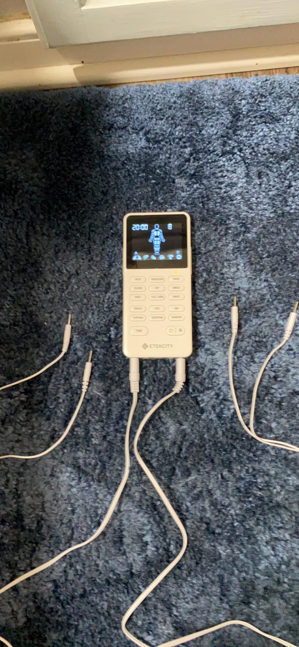 Etekcity 4-Channel Rechargeable TENS Unit, Muscle Stimulator, FSA Eligible customer photo 2