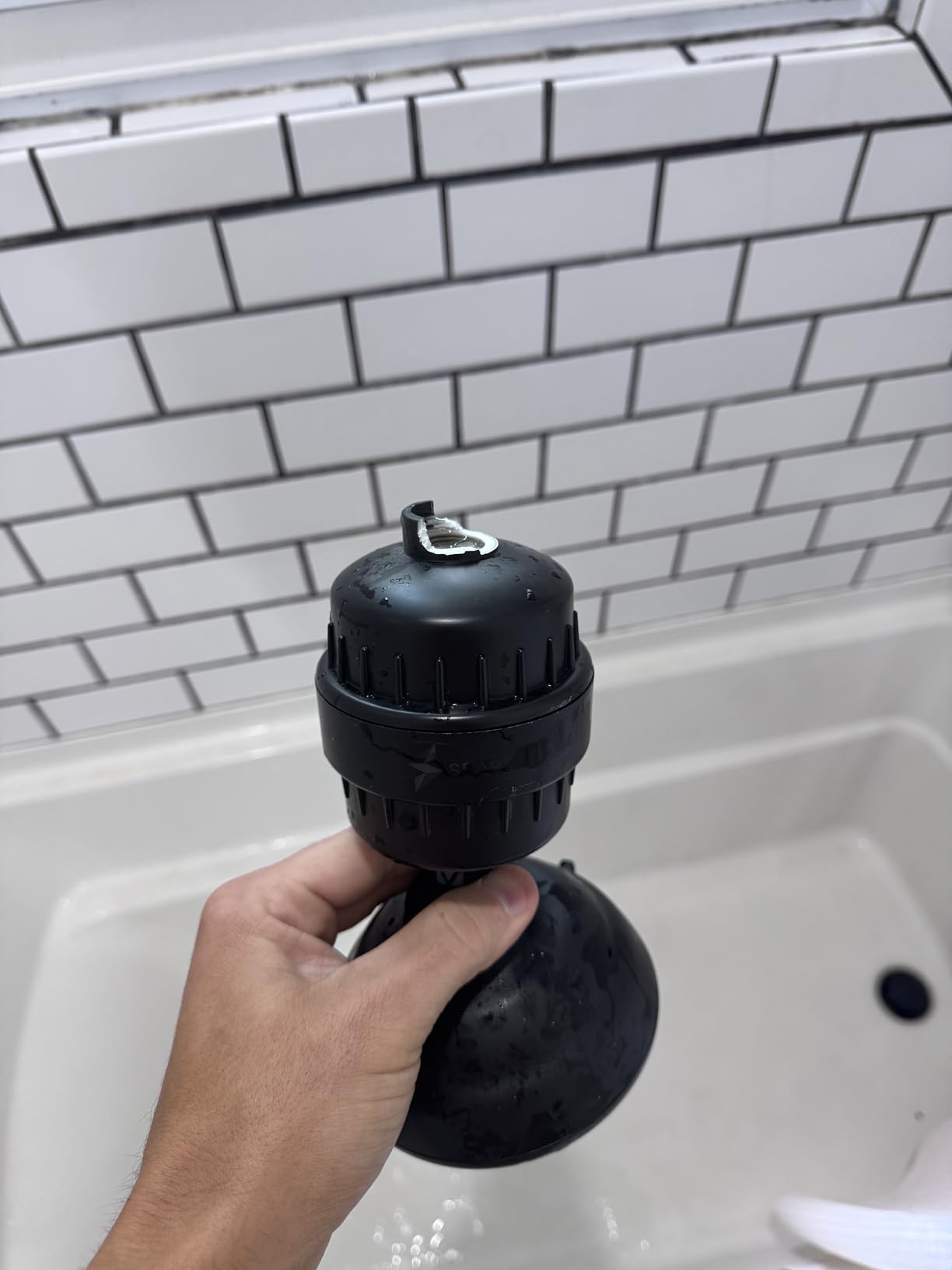 SparkPod 23-Stage Shower Head Filter for Showerheads, Polished Chrome customer photo 1