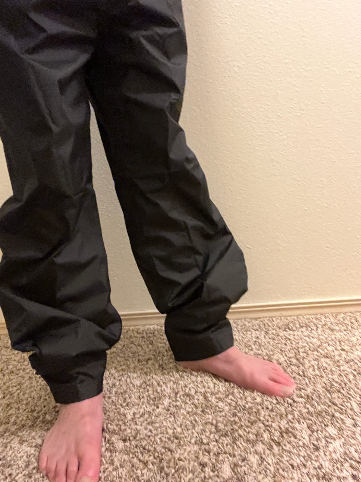 Acme Projects Men’s Waterproof Rain Pants Breathable Lightweight Hiking Golf Fishing Shell10000mm/3000g Taped Seam Outdoor customer photo 1